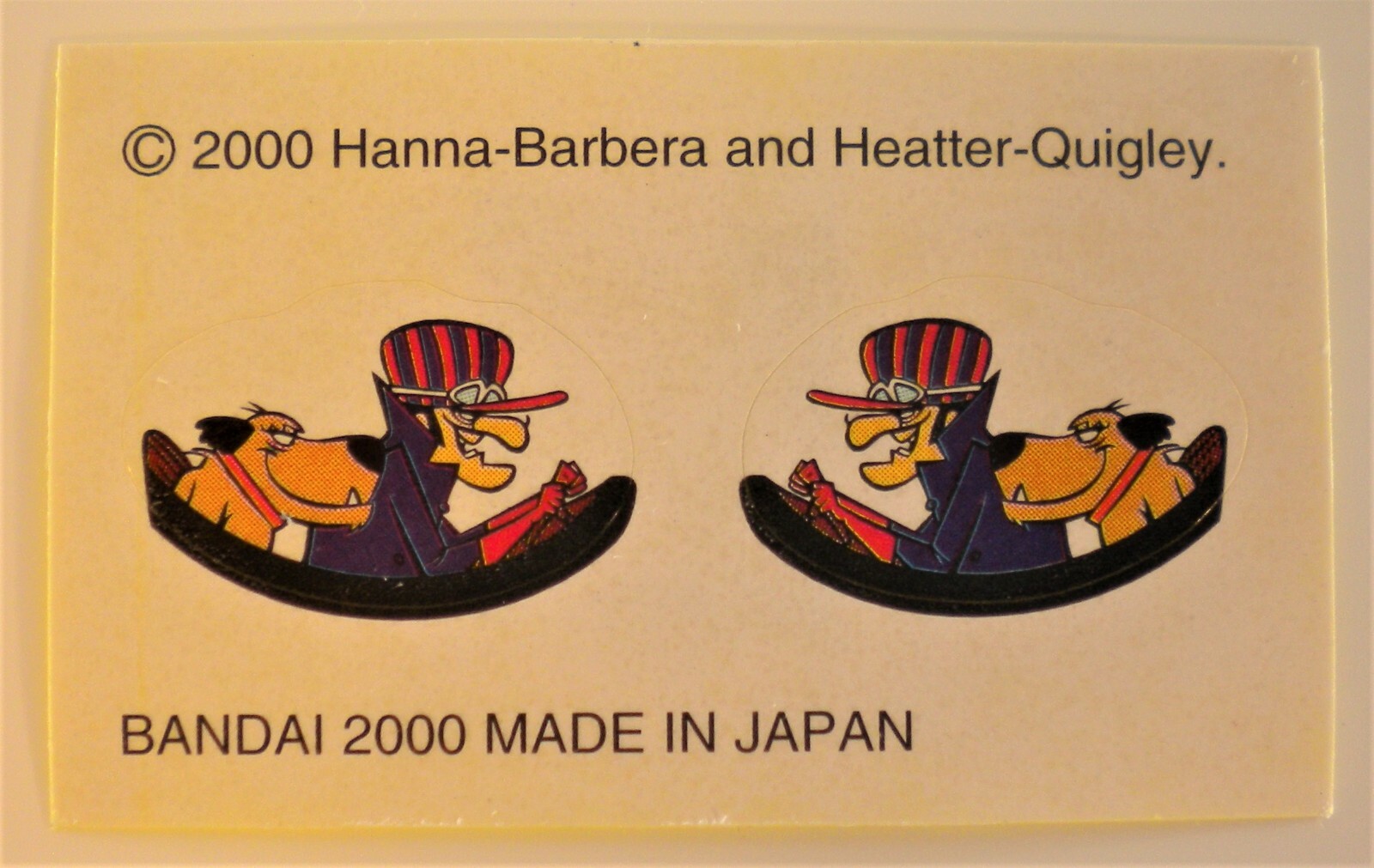 BANDAI 2000 CHIKICHIKI MACHINE FIERCE RACE WACKY RACES 1968 HG REAL FIGURE SET