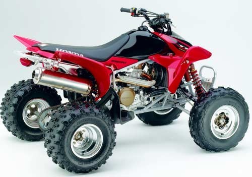 HONDA TRX 400EX, 400X, 450R, 450ER LOWER BOTTOM LOWER CHAIN ROLLER, RED