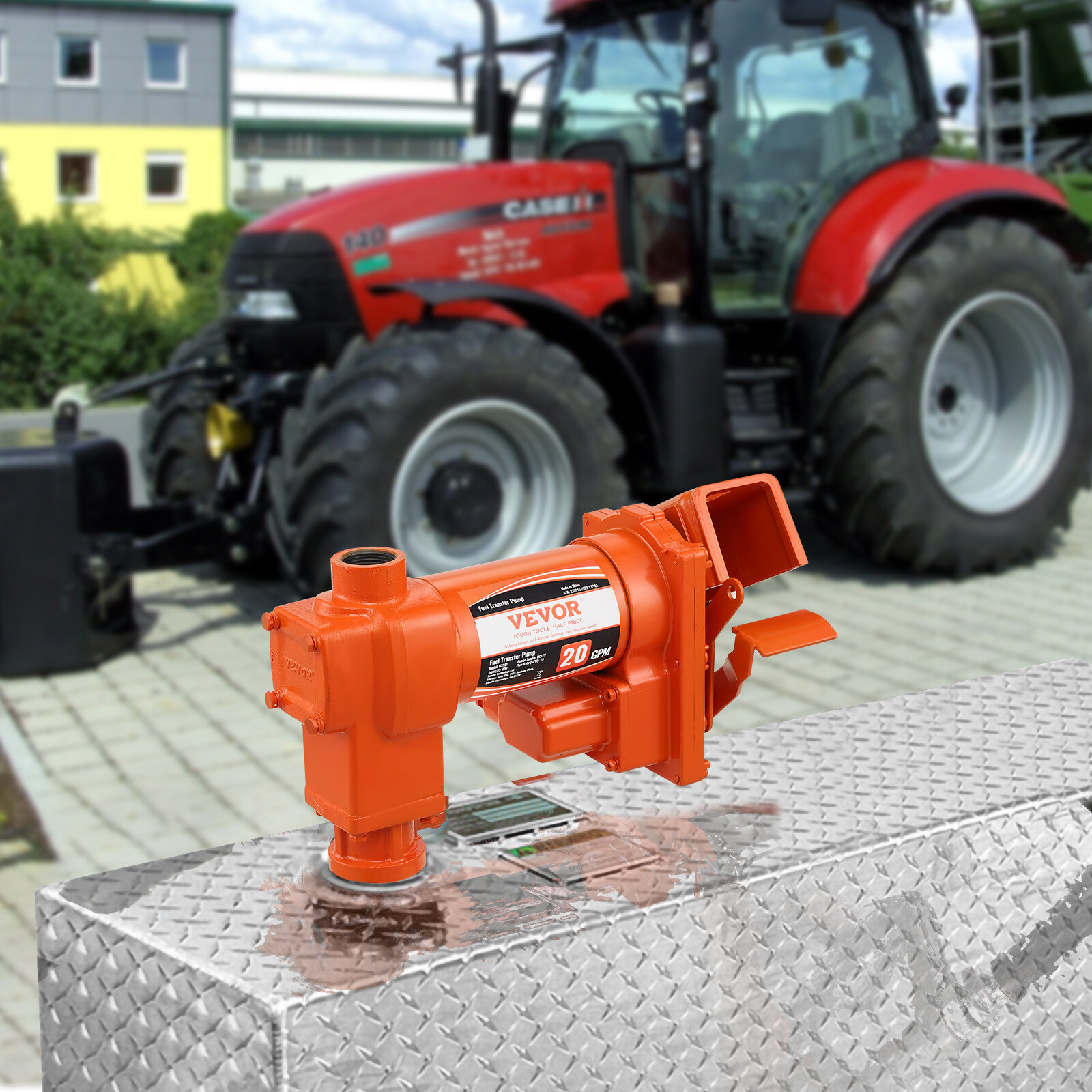 VEVOR Fuel Transfer Pump Gasoline Pump 20GPM 12V for Transfer of Gasoline Diesel