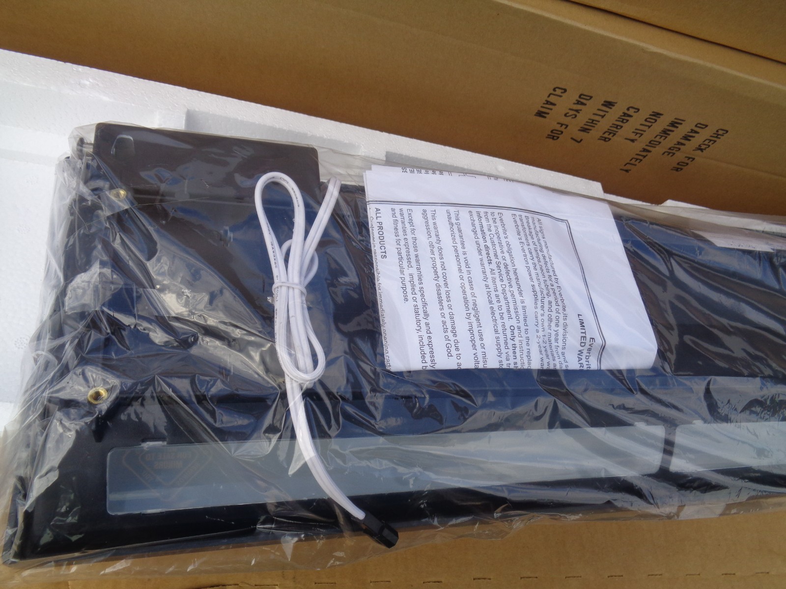 COPENHAGEN CHEWING TABACCO LIGHT UP SIGN - ORIGINAL - 34 X 7.5 BRAND NEW COOL