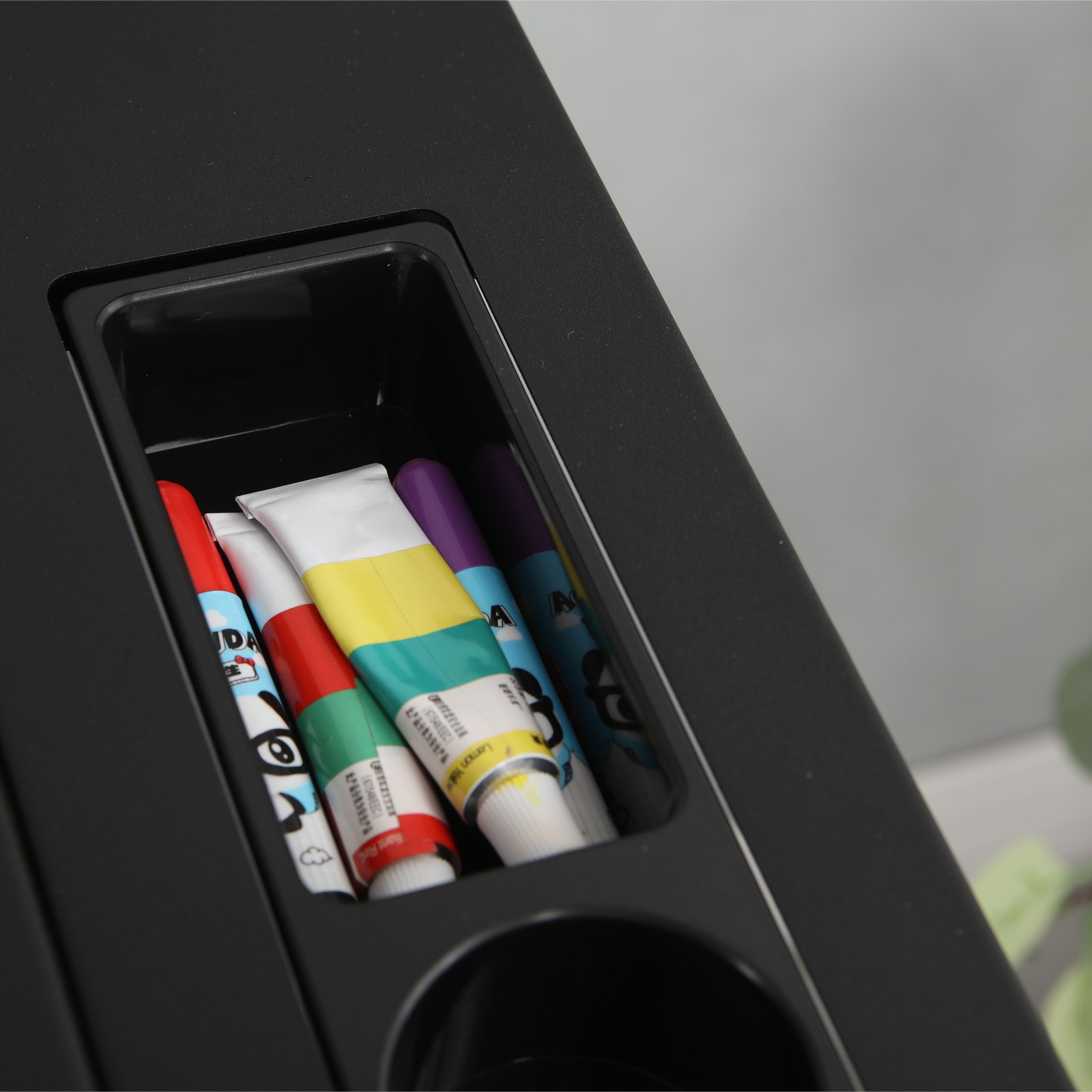 Adjustable Drafting Table w/ 2 Drawers & Stool Home Office Art Desk