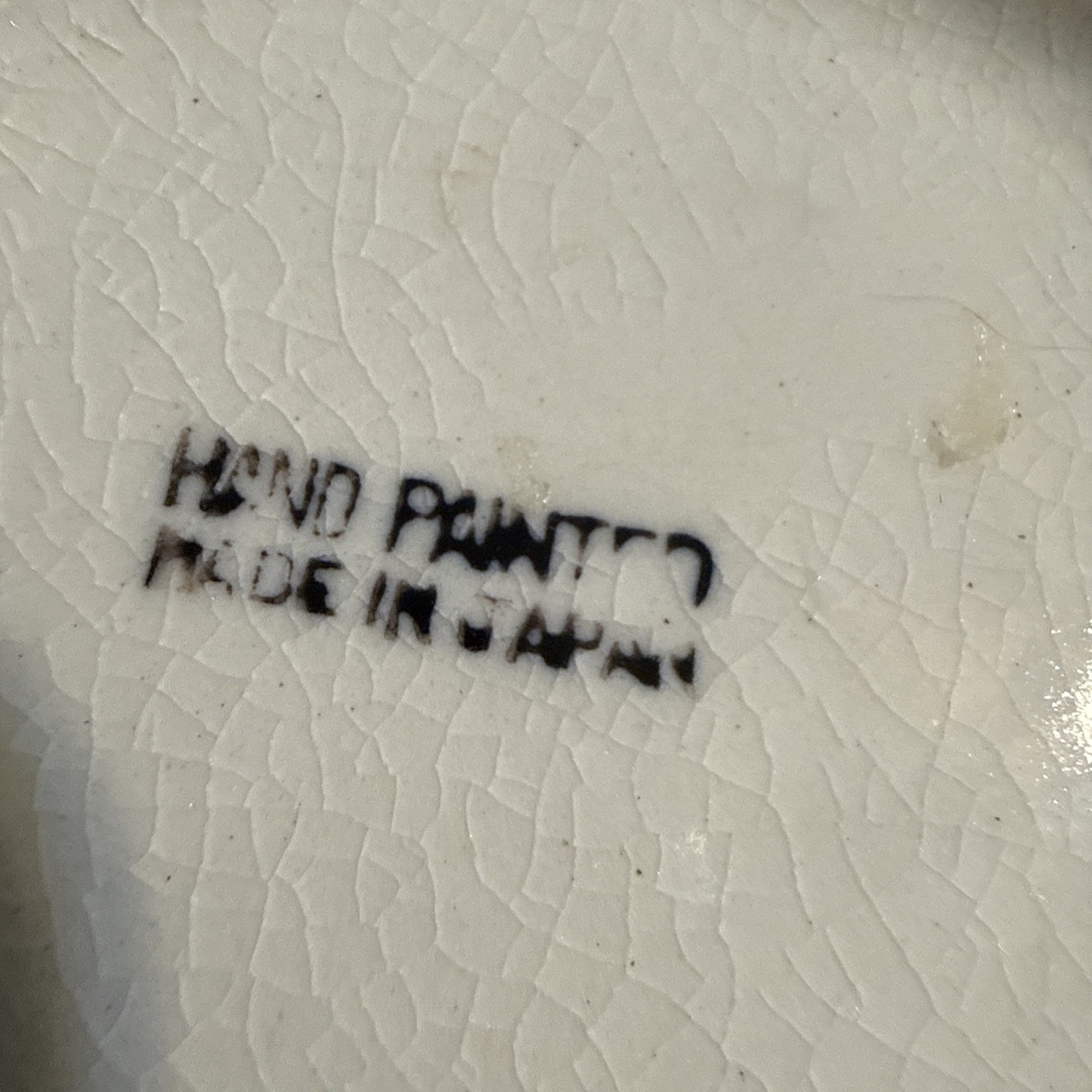 Vintage Hand Painted Black Memorabilia Barrel Mug Made in Japan