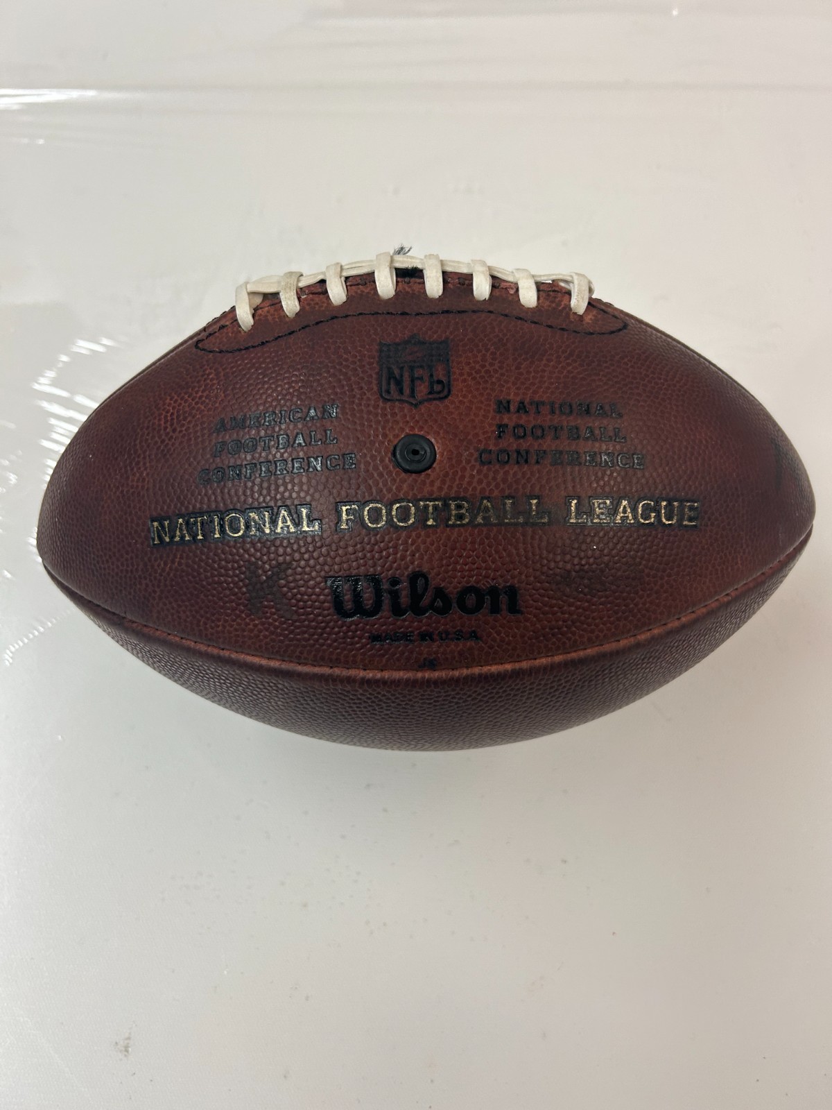 NFL GAME USED FOOTBALL FROM THE EARLY 2000