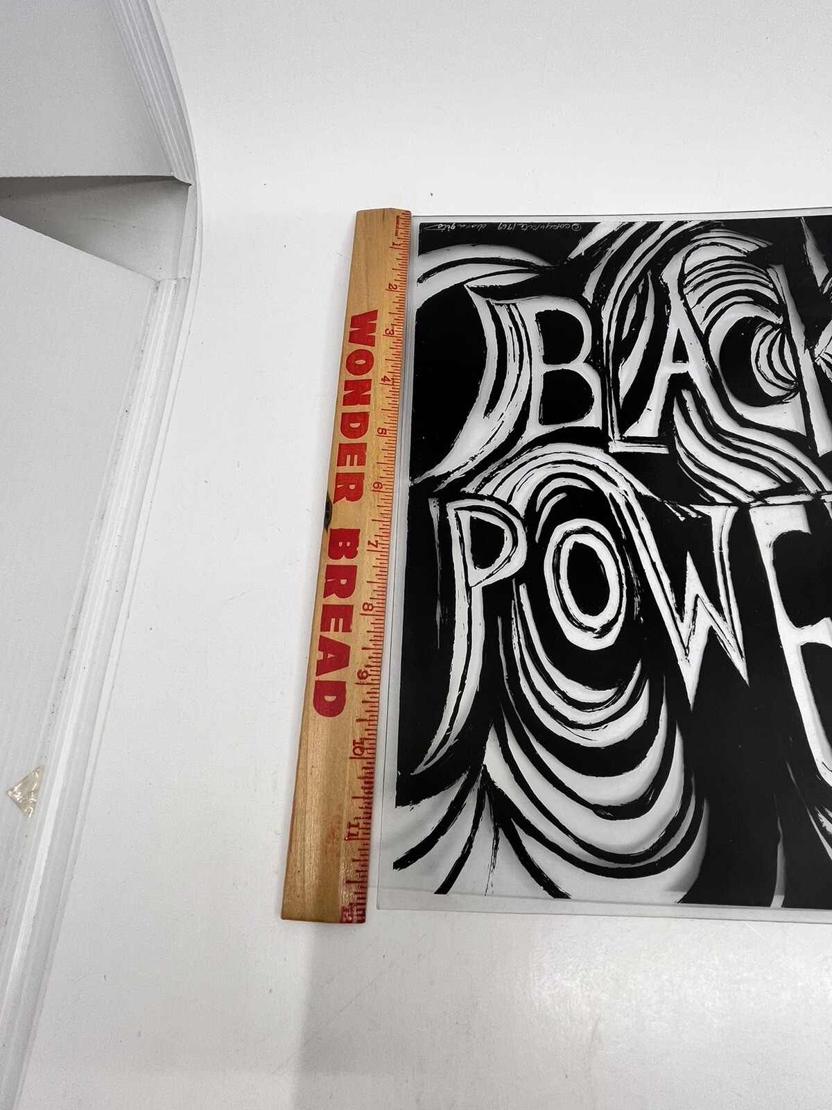 RARE 1969 BLACK POWER-Civil Rights-HISTORICAL -Early BLM-Vtg SIGNED POSTER/Sign