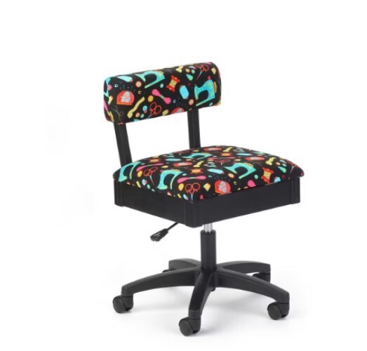 Sewing and Quilting Chair | Height Adjustable Hydraulic