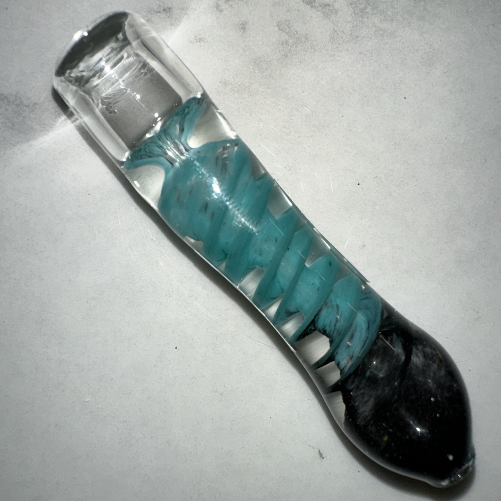 😎 8 PCS 🧡TOBACCO SMOKING PIPE ONE HITTER GLASS CHILLUM 💚 RANDOM COLOR