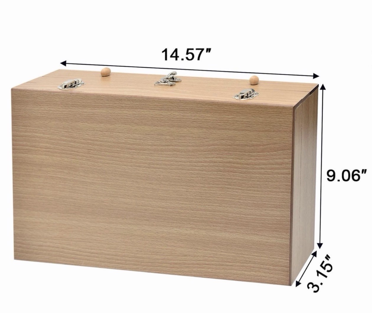 145 Piece Deluxe Art Set Wooden Art Box & Drawing Kit with Crayons Oil Pastels..