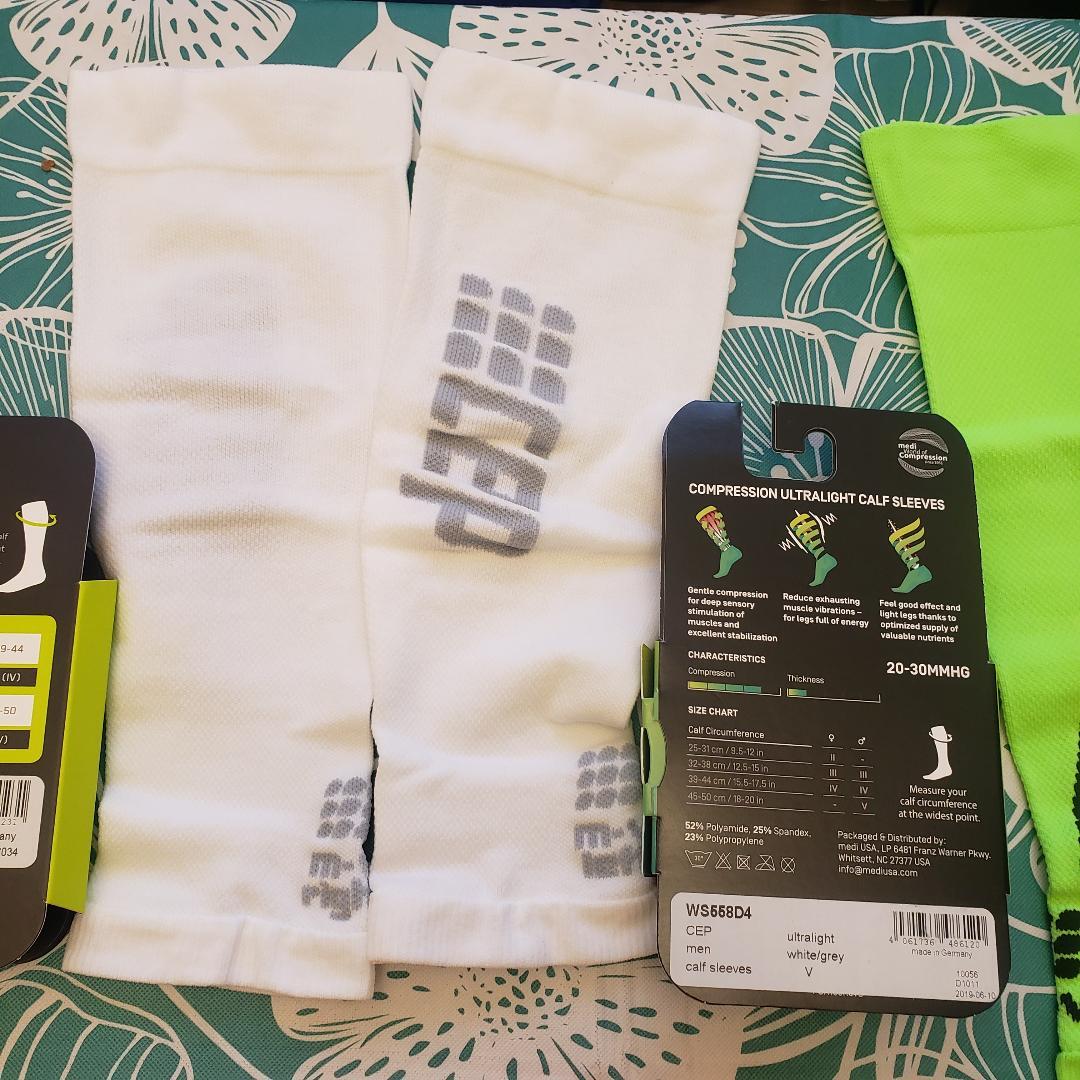 CEP Men's Pro+ Calf Compression Sleeves Performance Crossfit Pick Color & Size