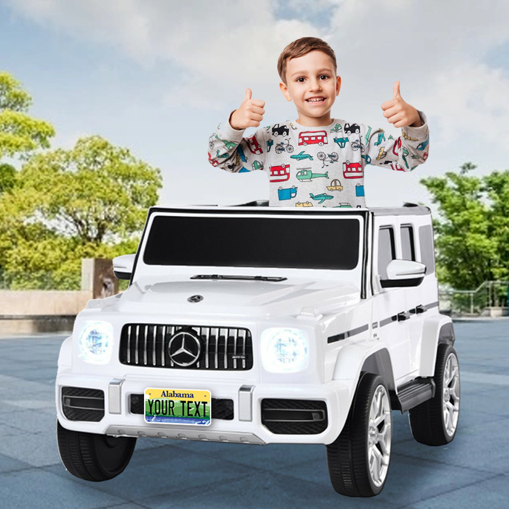 Custom state License Plates with personalized text Car 12x6- Moto 7x4 - Bike 6x3