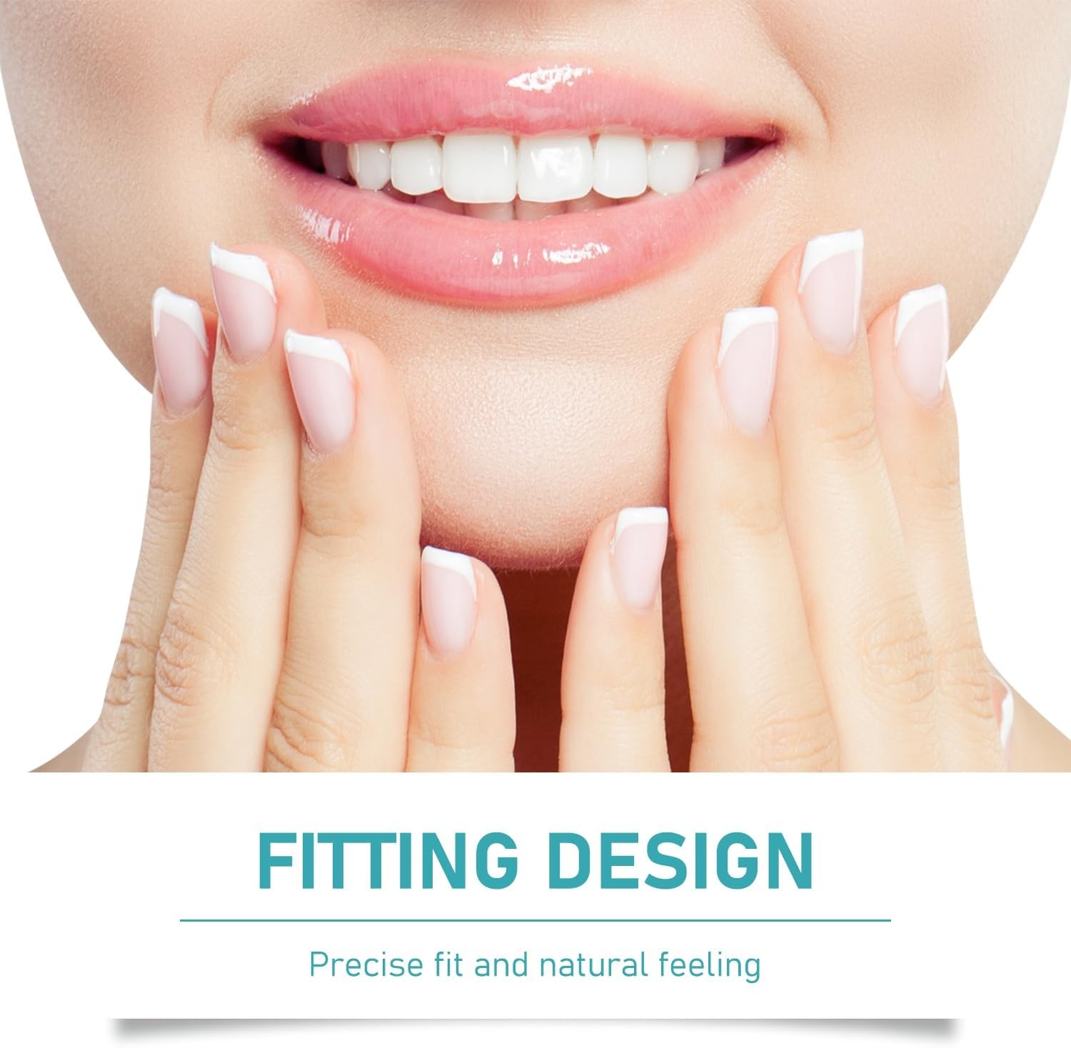 2PCS Minceetbien Dentures, Minceetbien Silicone Reline Denture Set, Adjustable S