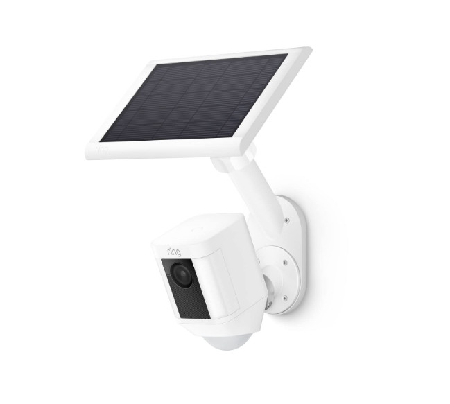 Ring Wall Mount for Cameras and Solar Panels -White