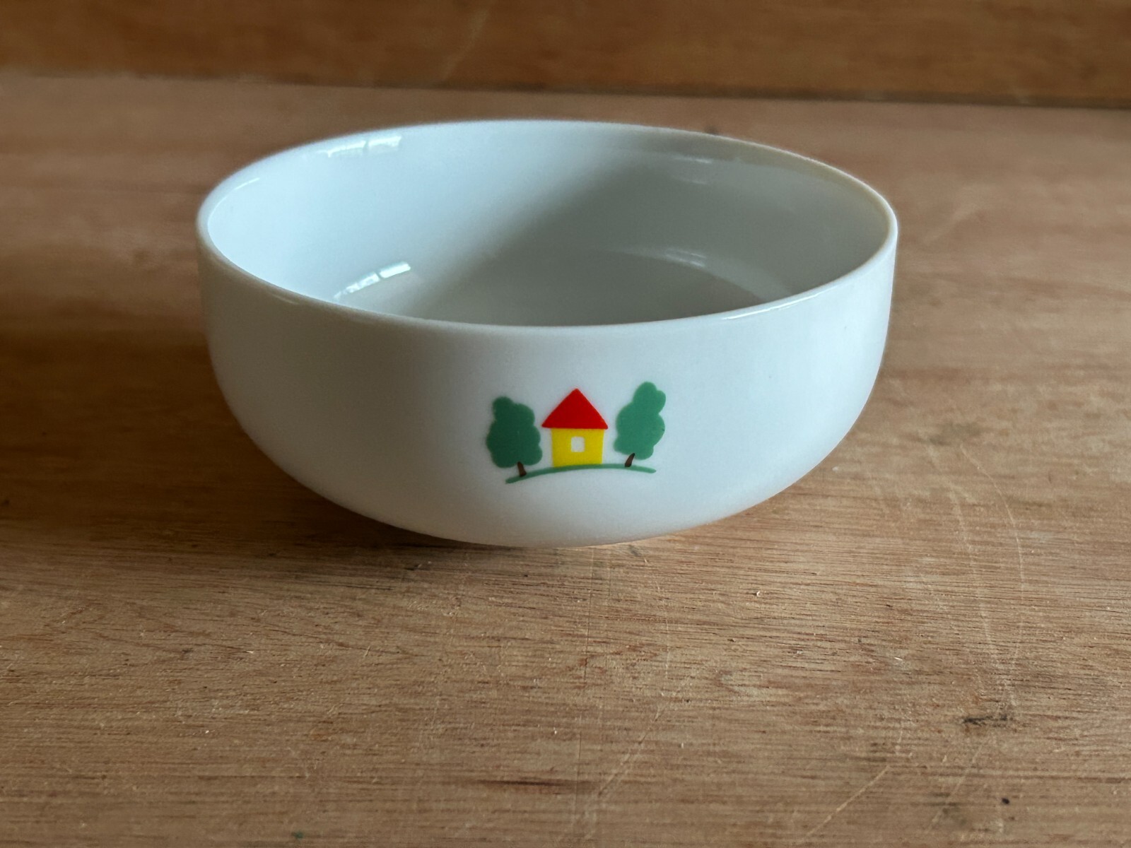 Lillian Vernon Cereal Bowl Mug Cup 2 Piece Set Youth Animals Train Japan Vintage