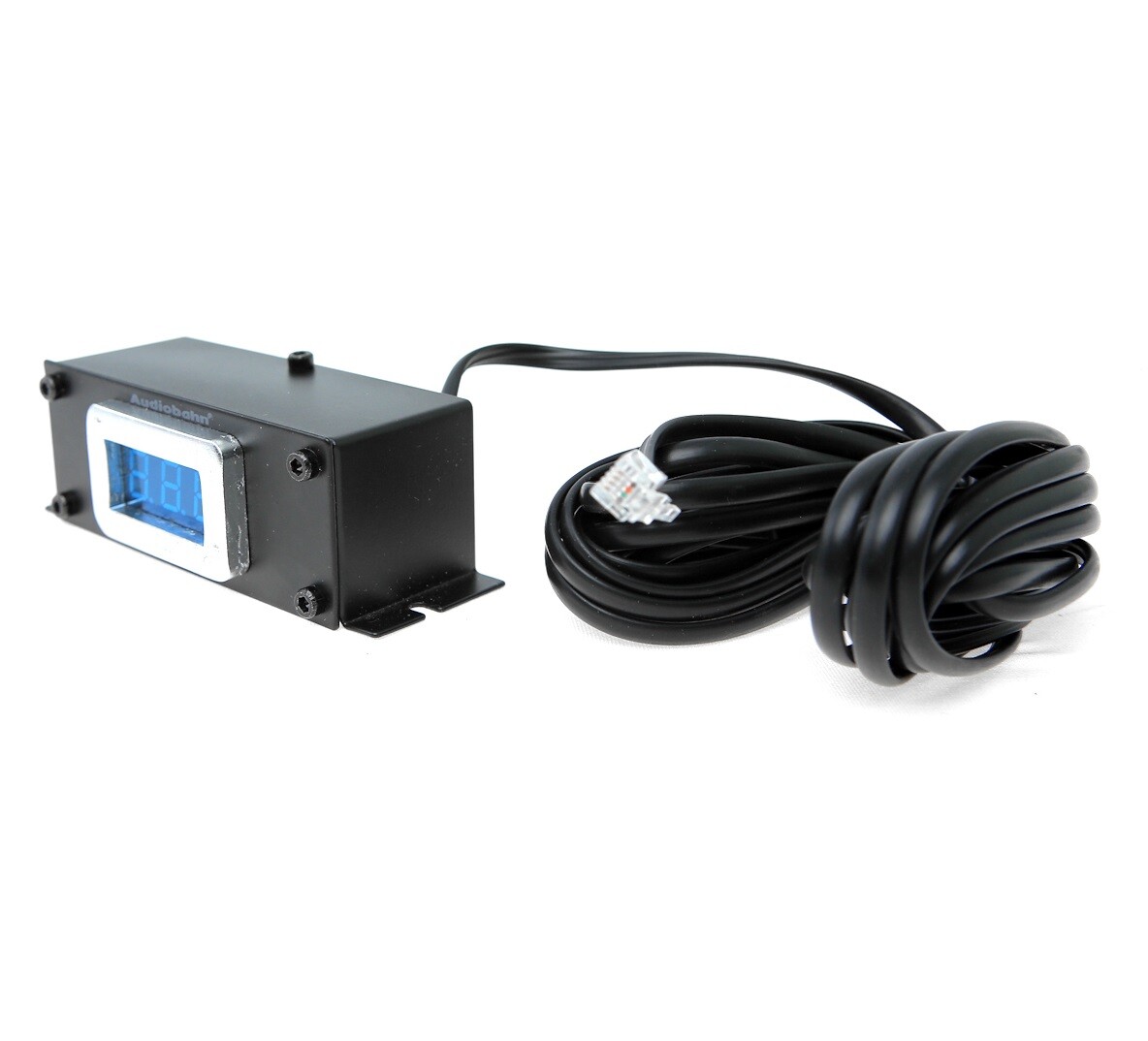 AUDIOBAHN ADM100M DIGITAL VOLT VOLTAGE METER LED REMOTE FOR INTAKE AMPLIFIER AMP