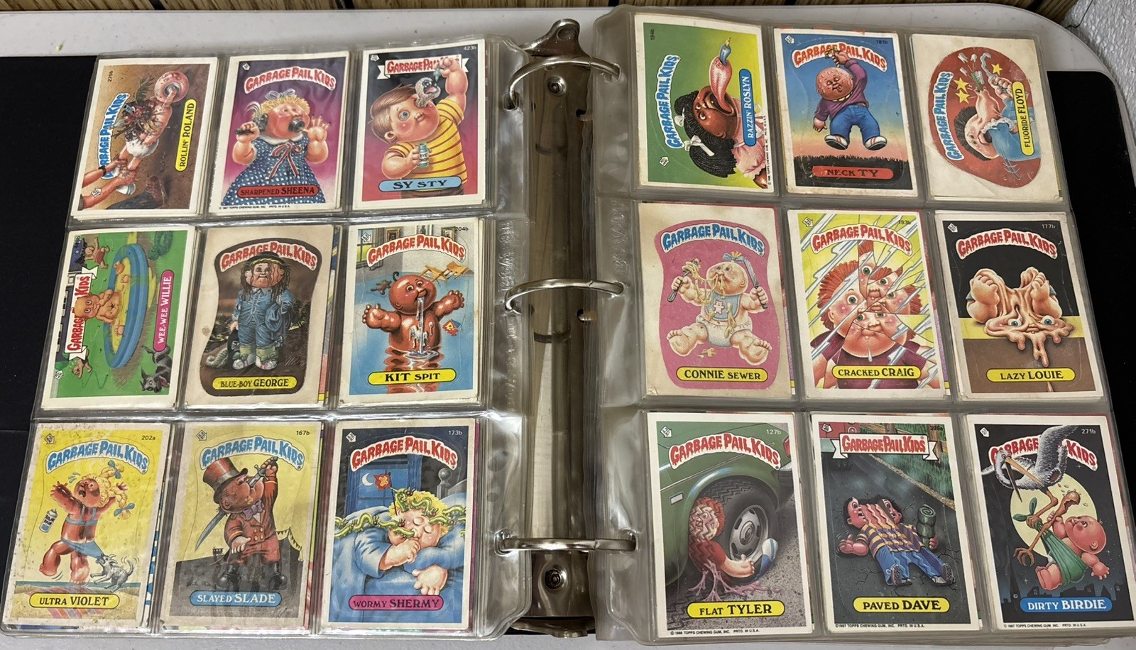 1980’s Garbage Pail Kids Cards Lot Of Almost 400
