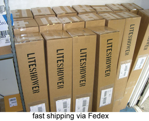 Portable Shower | Wheelchair-accessible Showers | LiteShower Standard Model