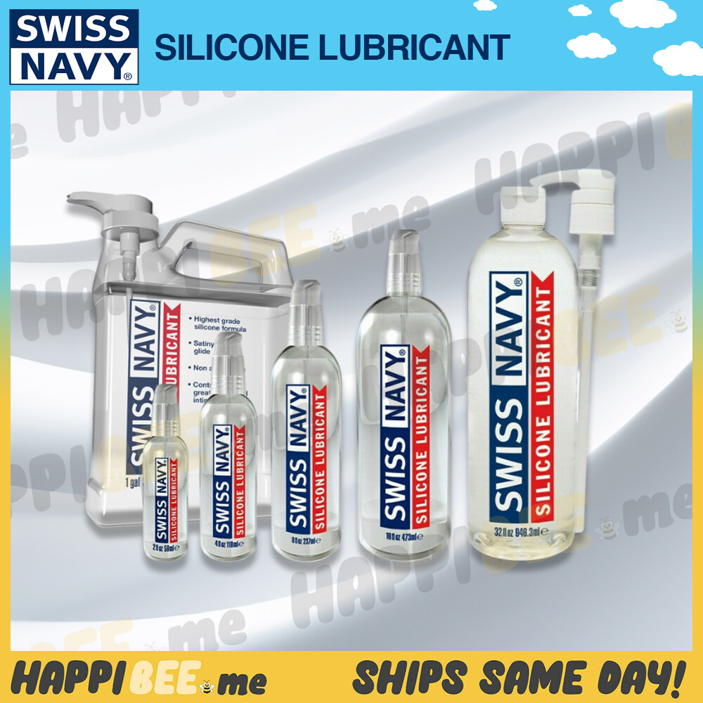 SWISS NAVY Premium Silicone Lubricant🍯Liquid Lube Wet Gel Backdoor Anal Glide