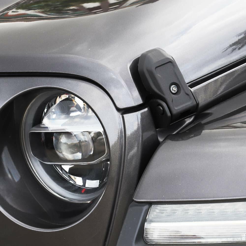 Locking Hood Latch Hood Catch with Lock for 2018-2023 Jeep Wrangler JL JLU JT