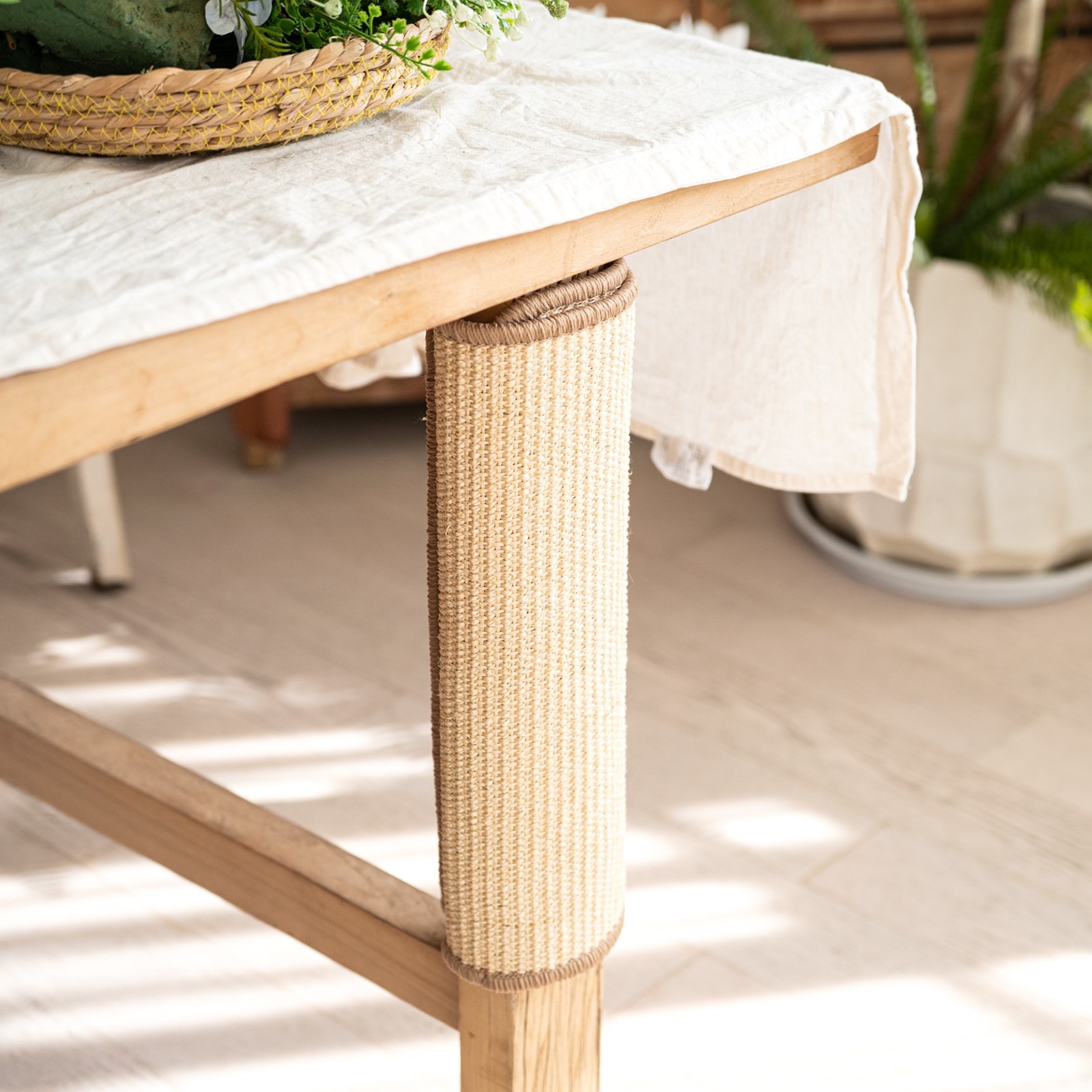 Cat Scratcher Mat, 23.6 X 15.7 Inch Sisal Cat Scratch Pad, Furniture Protection