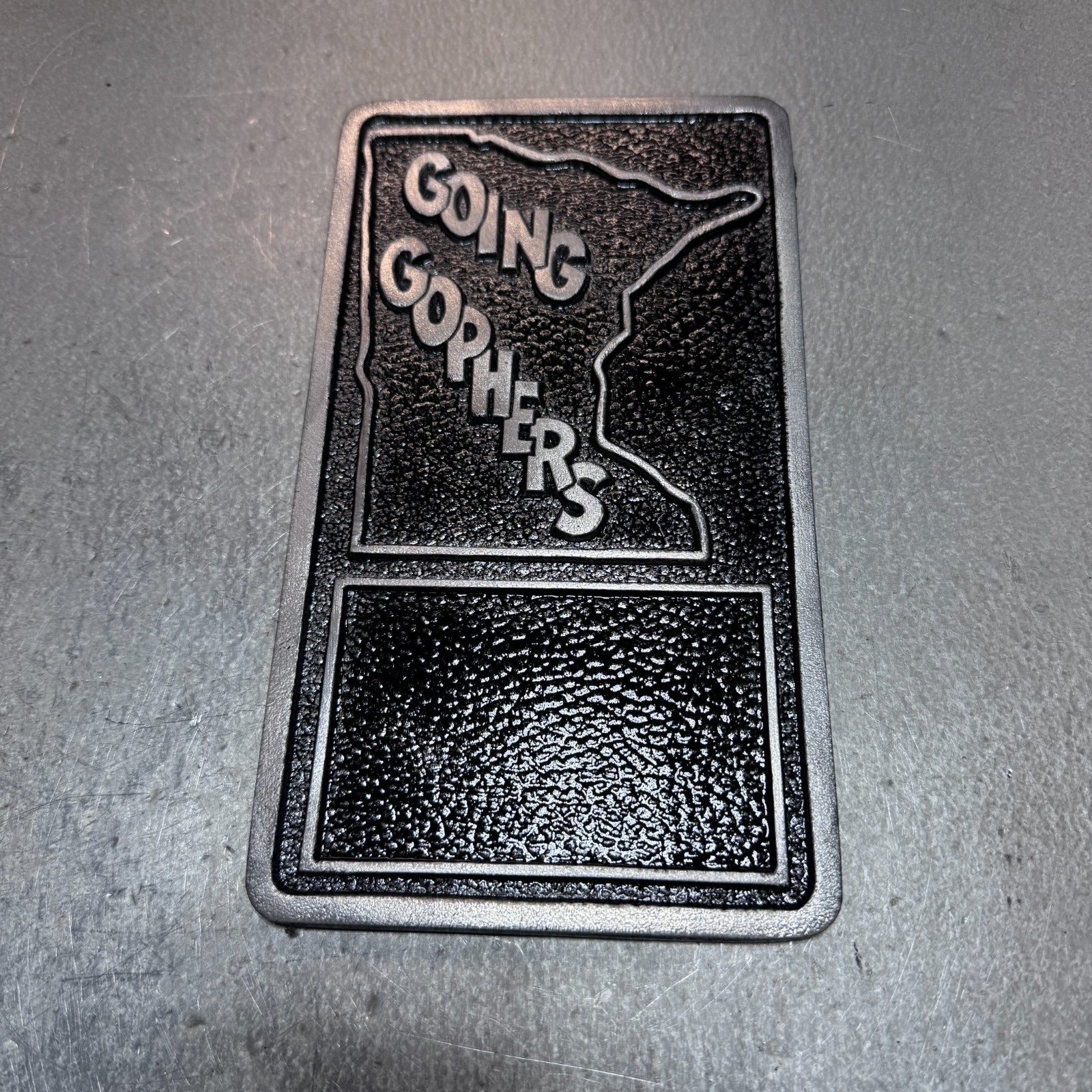 Going Gophers Minnesota Car Club Plaque