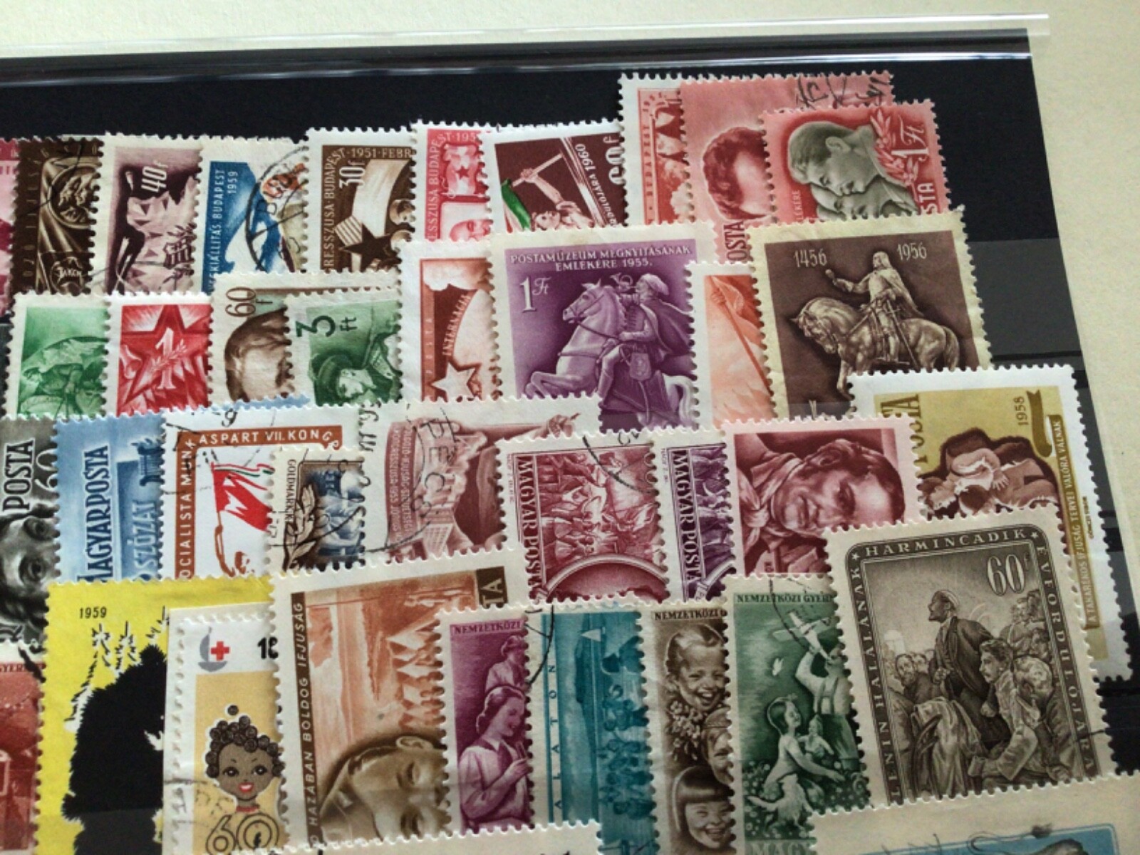 Collect Hungary super value mounted mint or used stamps A16418