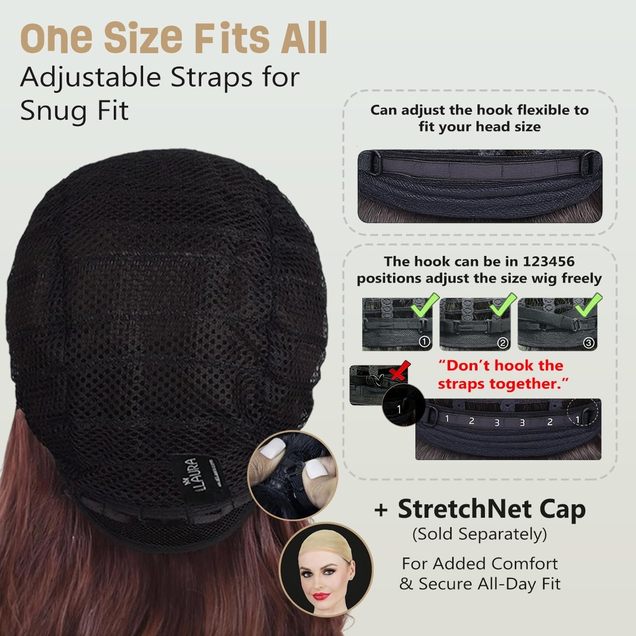 Waynes World Duo Wig Costume Garth & Wayne Cosplay NWT