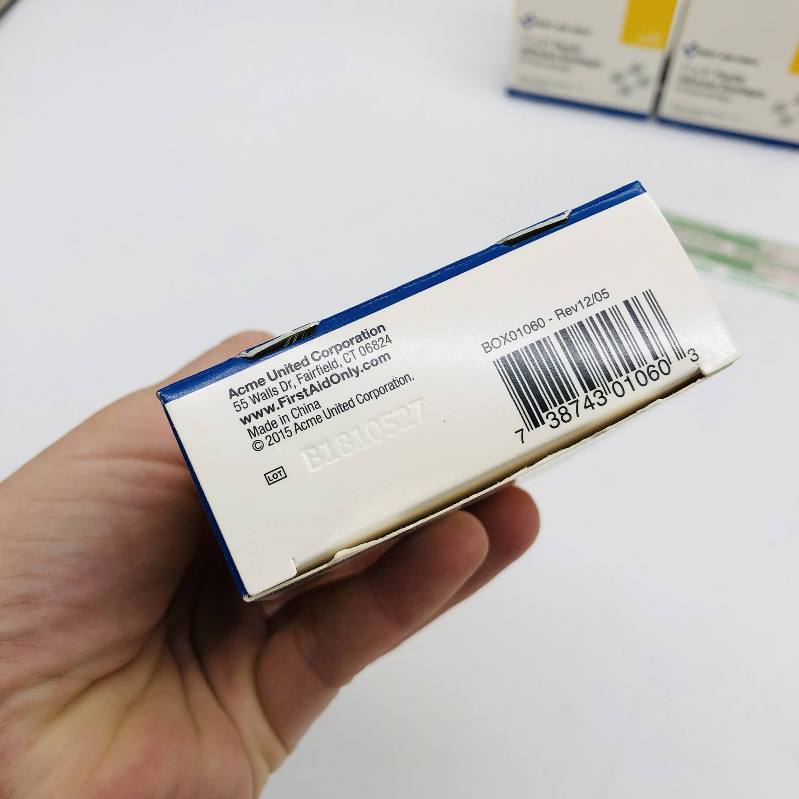 Acme First Aid Only 1-060 Plastic Adhesive Bandages 1" x 3" Lot of 300/5 Boxes