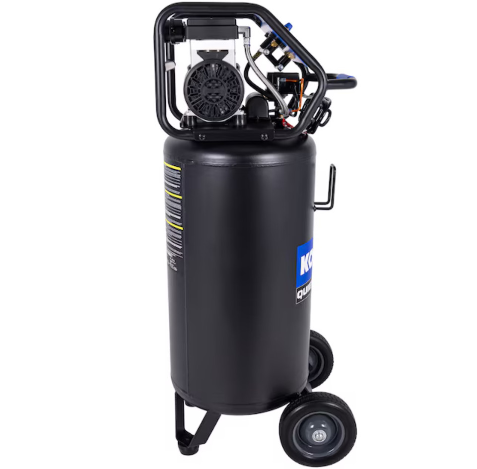 Kobalt QUIET TECH 26 Gallon 150 PSI Vertical Air Compressor Free Shipping