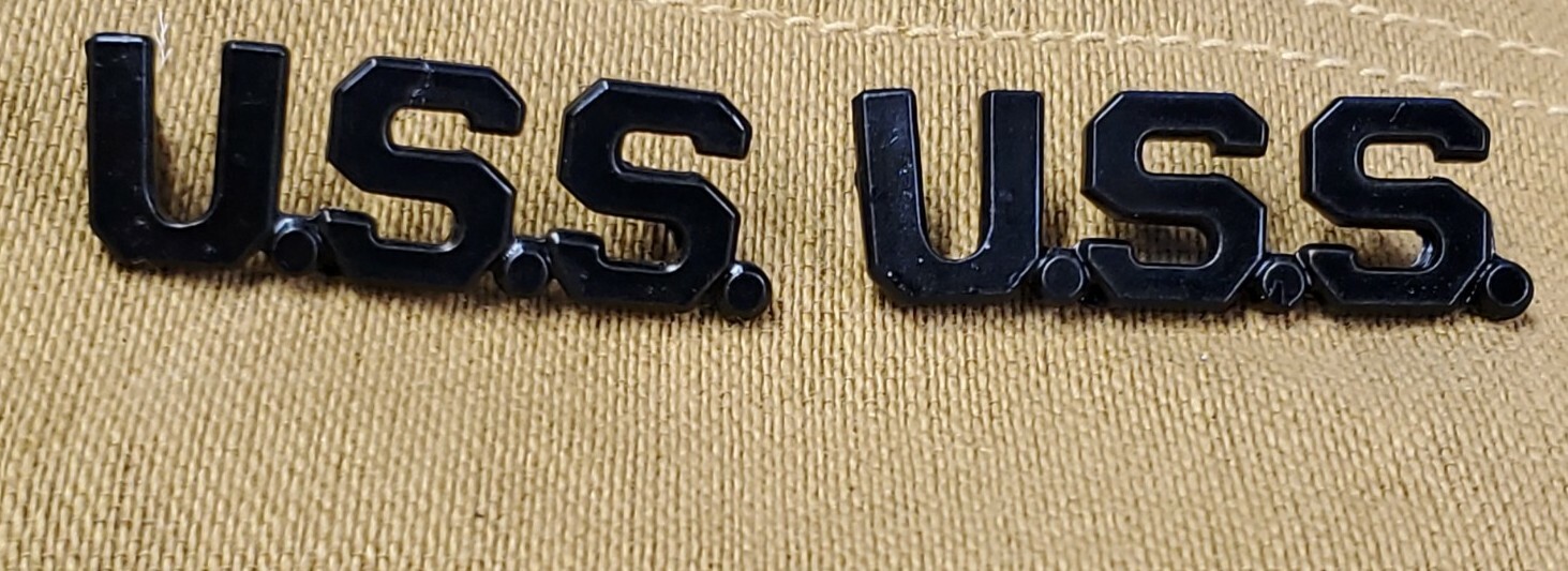 PRE WWI US Army Officer U.S.S. (United States Scouts) Insignia Pins, One Pair