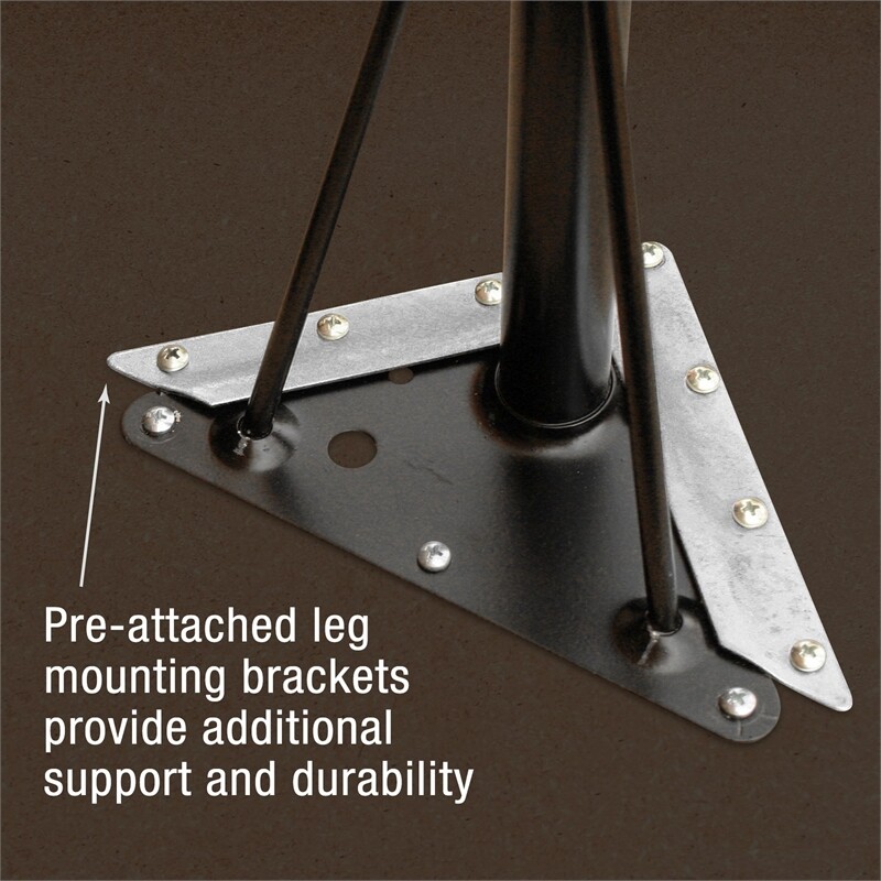 Correll 24x60" Wood Markerboard-Dry Erase - Activity Tables in Black/White