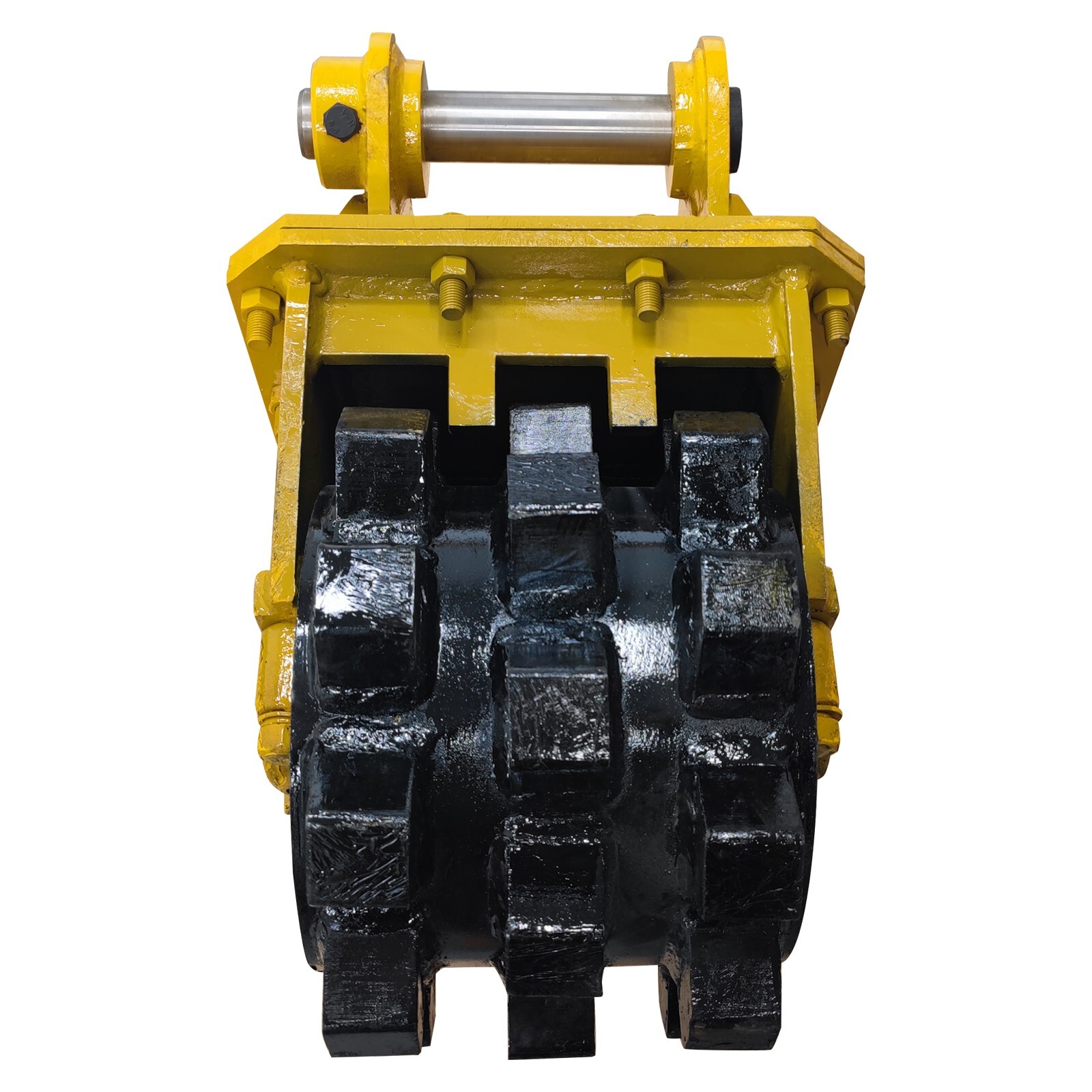 Small Excavator Attachment Compaction Wheel Trench Compaction Auxiliary Tool