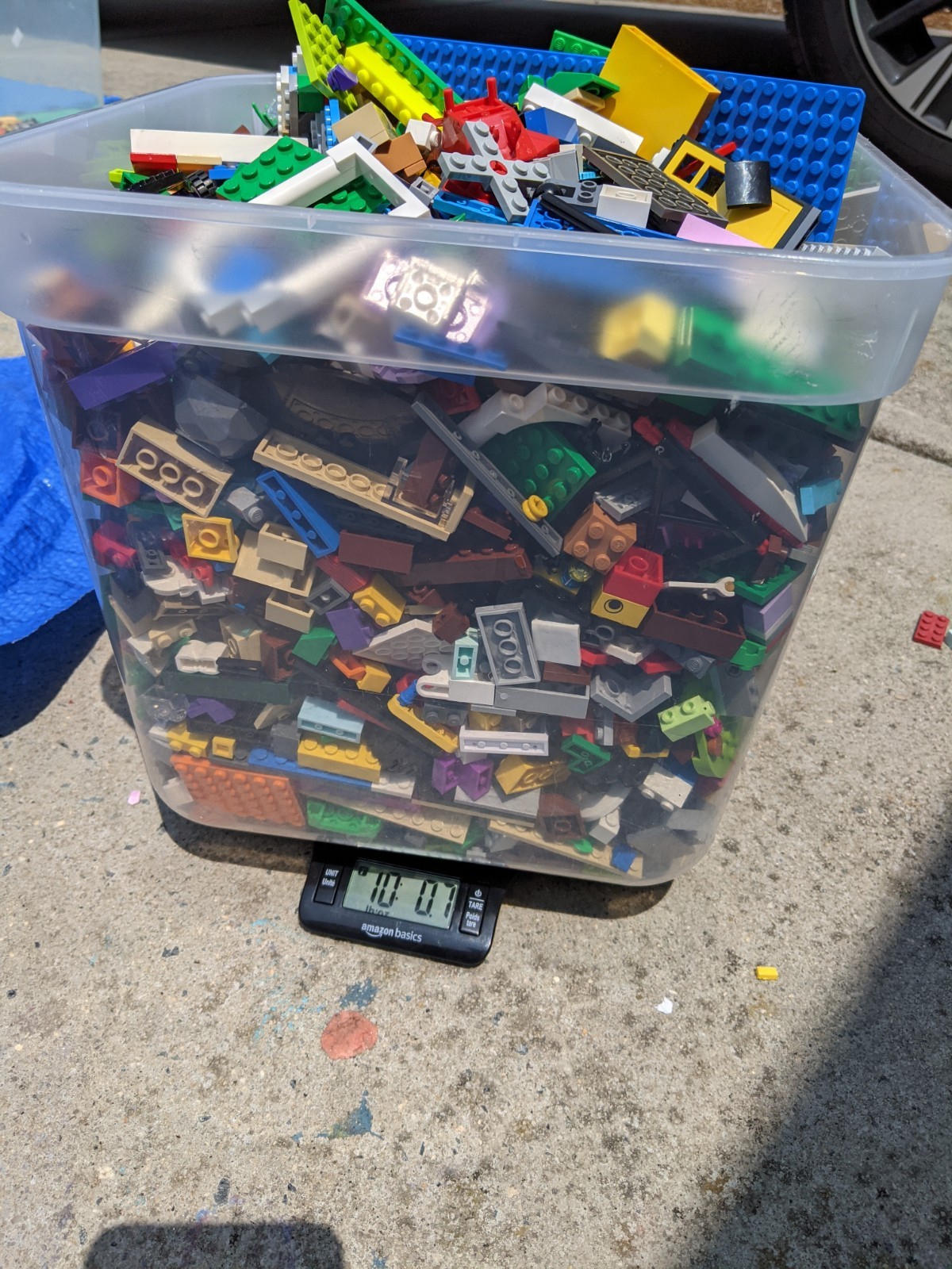 Lego Lot 10 Pounds lbs Random Mixed Pieces Bulk Clean