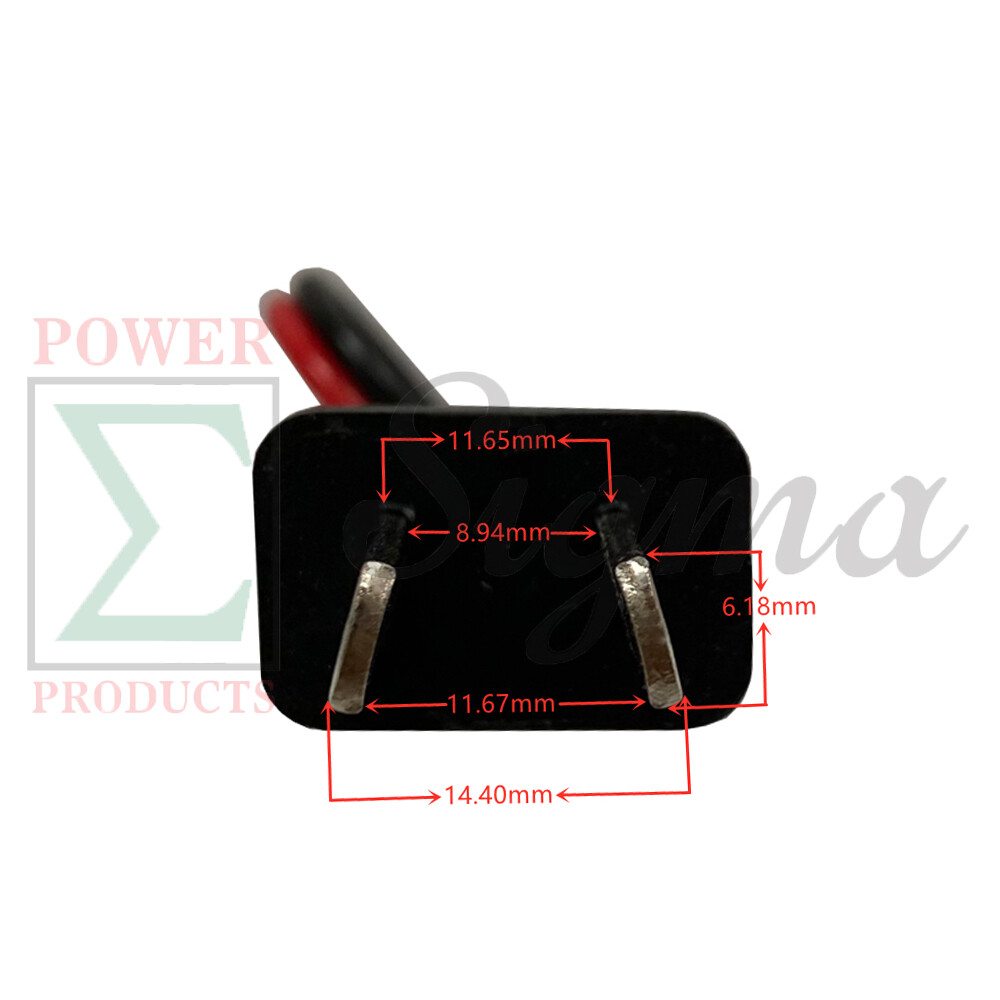 12V DC Charging Cable For Harbor Predator 3500W Inverter Generator 63584 59137