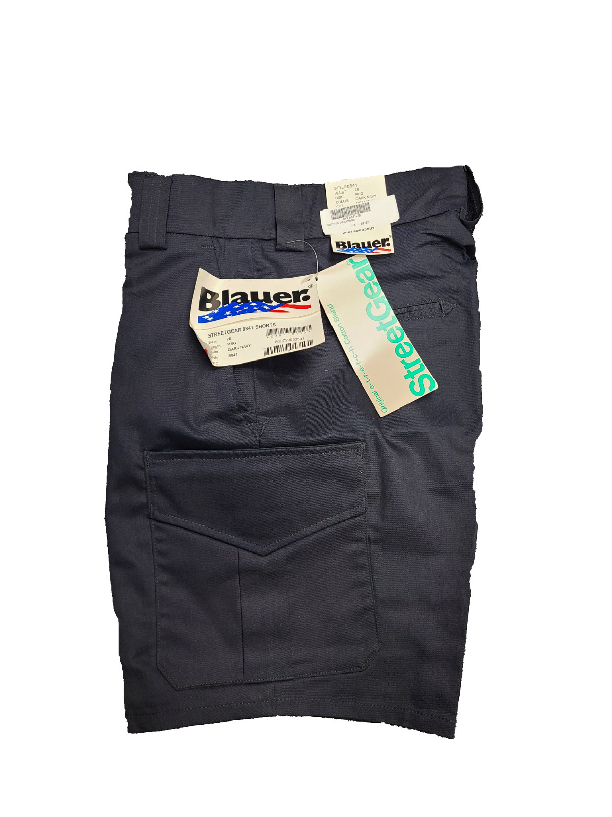Blauer 8841, Police Security SHORTS, SIDE POCKET, COTTON, Dark Navy