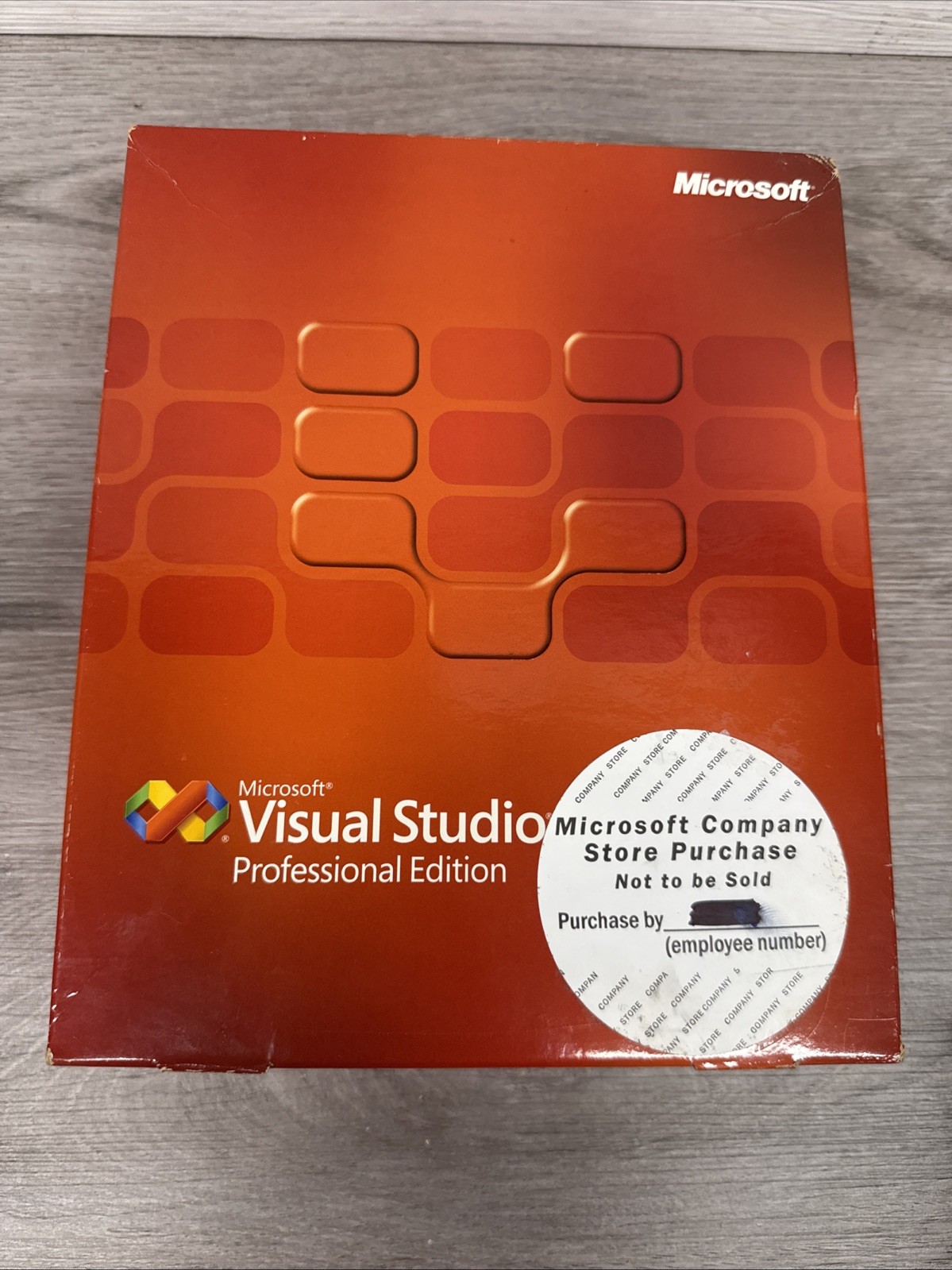 SEALED-Microsoft Visual Studio 2005 Professional Edition