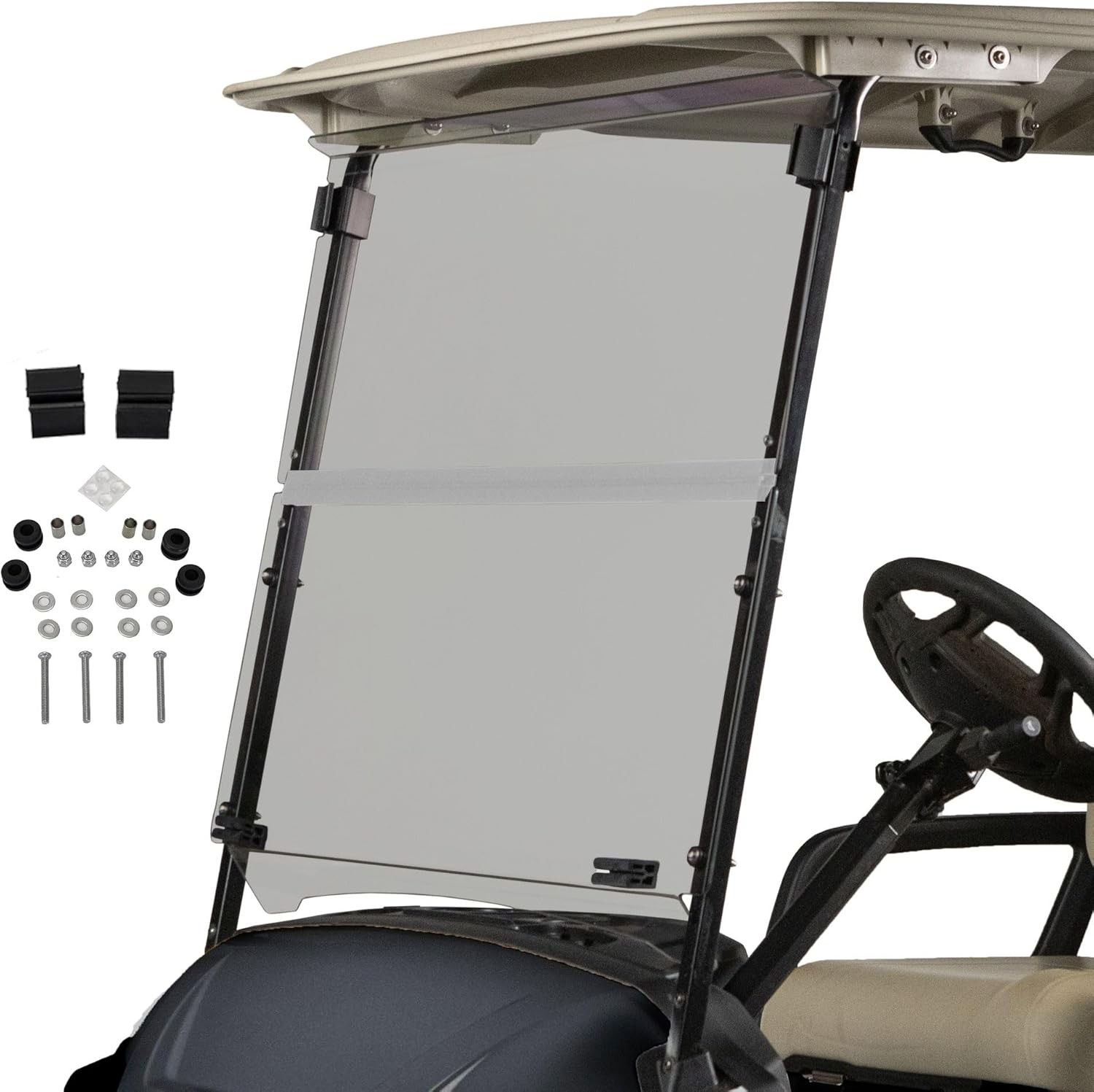 ProFX Golf Cart Windshield for Yamaha Drive2 (17-Up) | Tinted | Made in USA