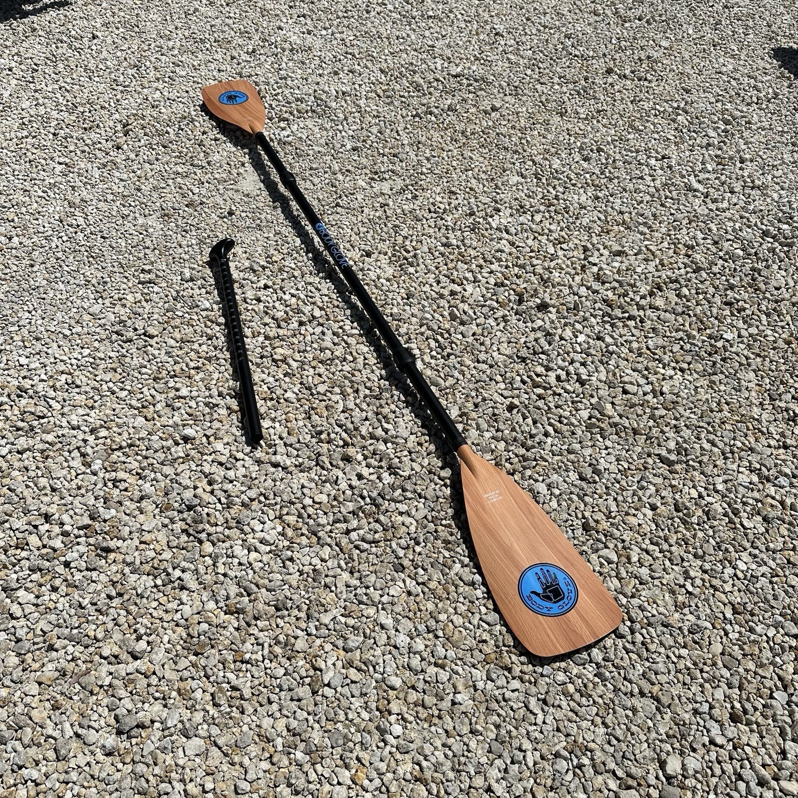 Kayak SUP Paddle - Adjustable 4-Piece, Floating, Lightweight (Body Glove)