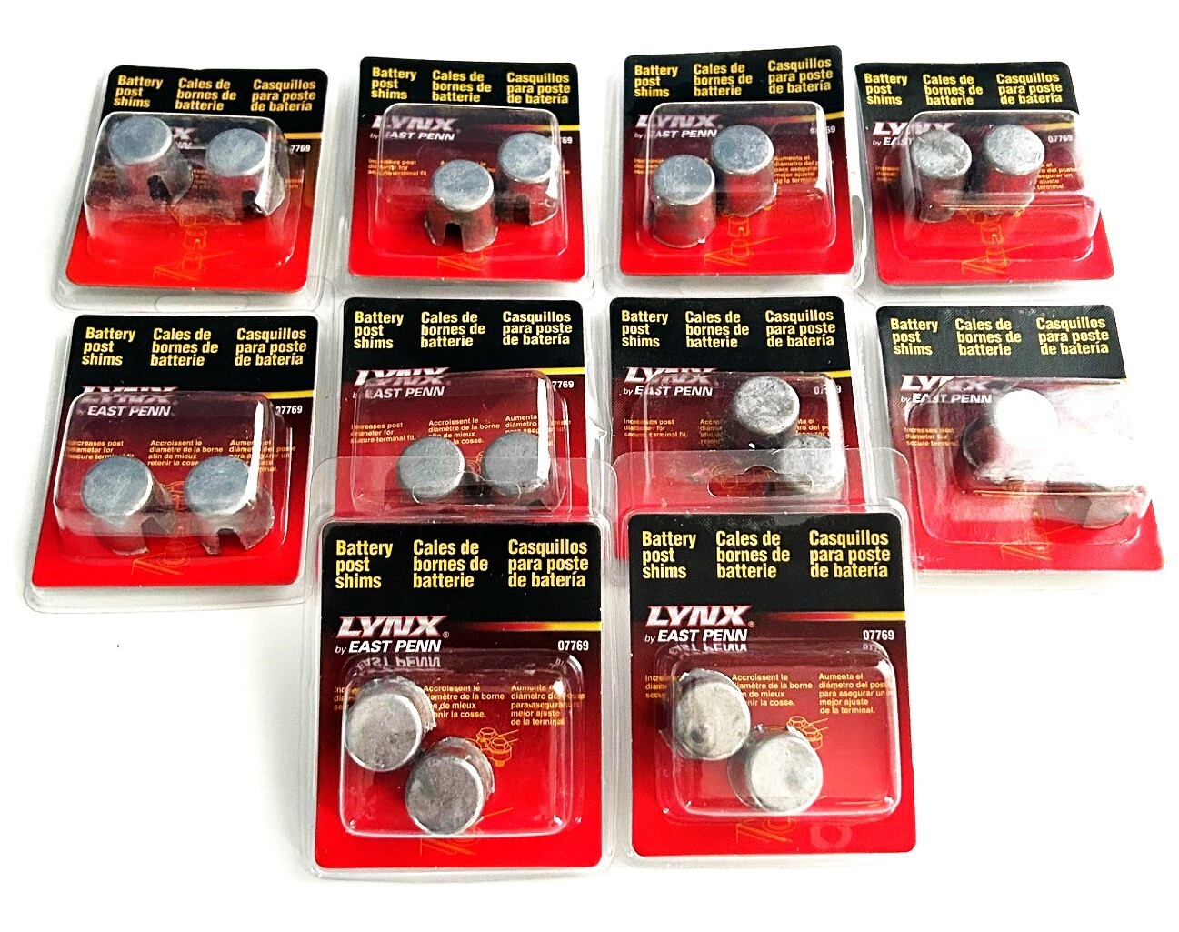 20 LYNX BY DEKA TOP POST BATTERY TERMINAL SHIMS #07769