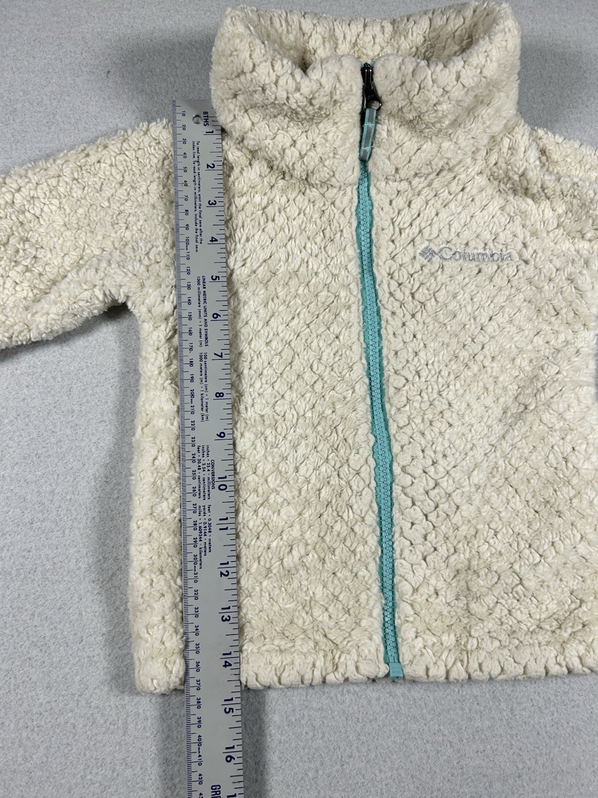 Columbia Toddler Girls Fireside Sherpa Fuzzy Soft Fleece Jacket Size XXS (4-5)