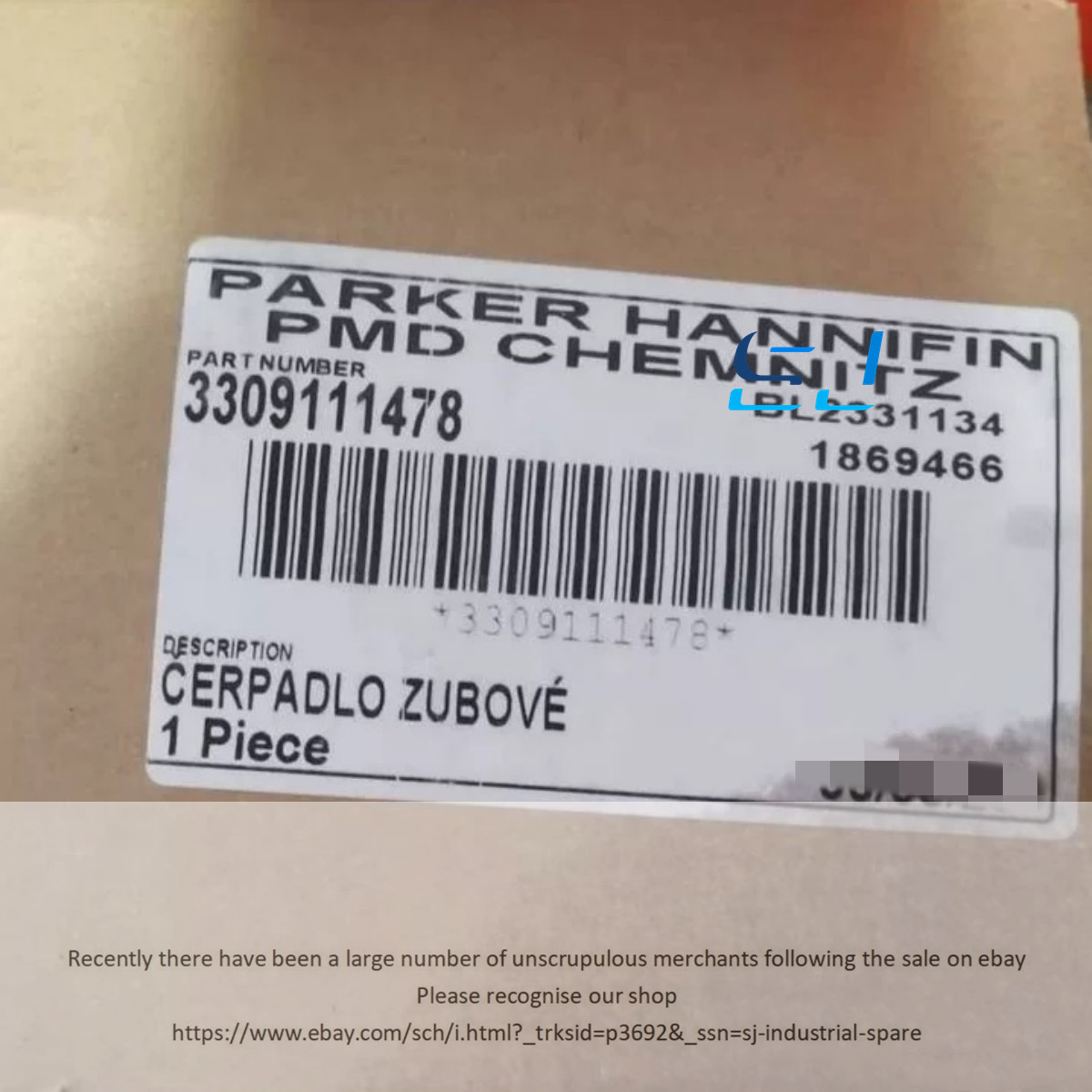 Brand New Parker 3309111478 Hydraulic Gear Pump 3309111478