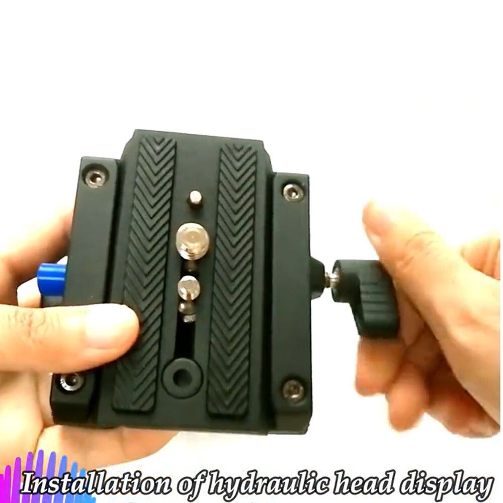 90/120mm Aluminum 501PL Quick Release Plate For Manfrotto 501 500AH For Benro US