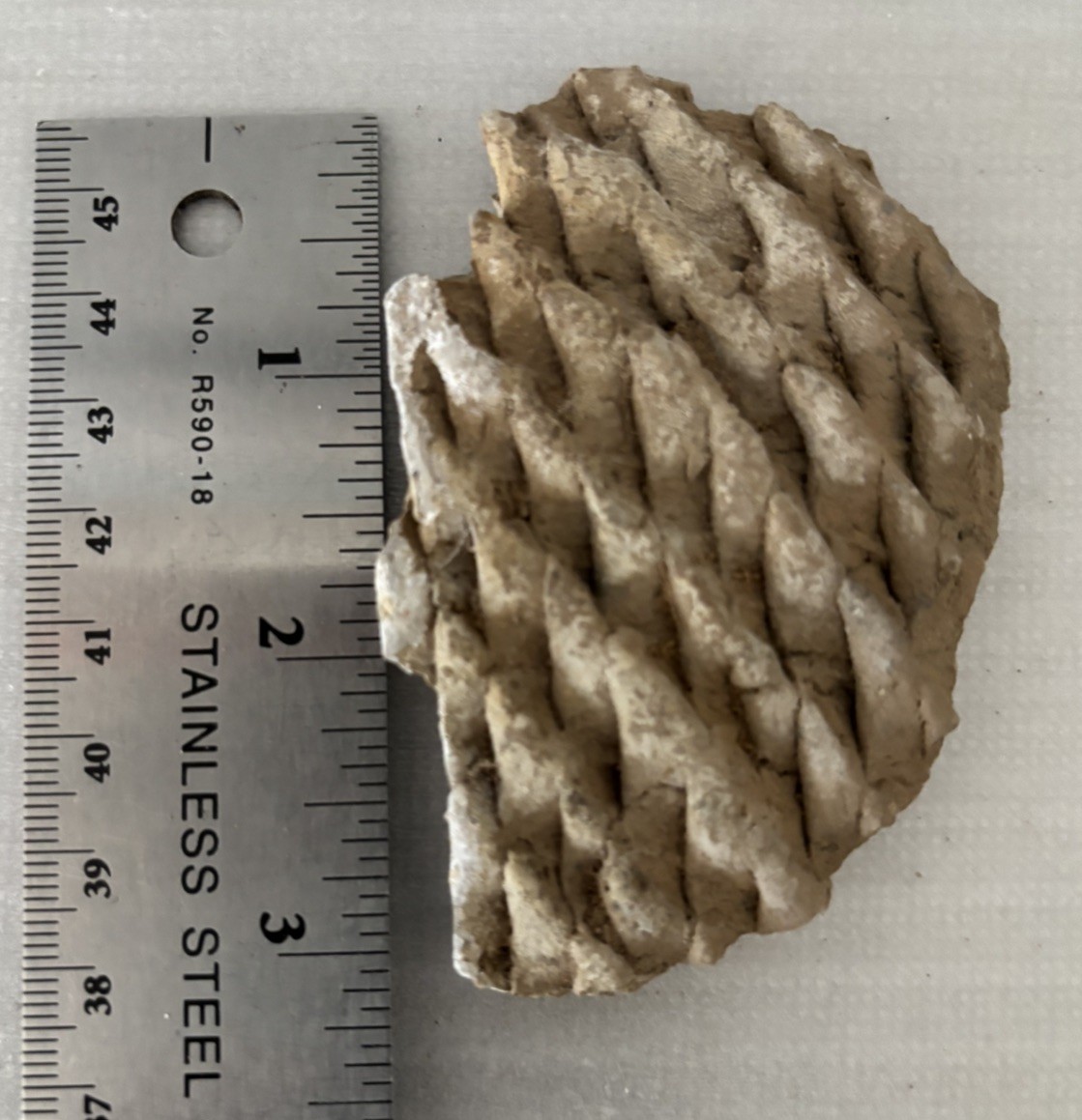 3 Large Ancient Anasazi Native American Pottery Shards 3” - 4” Arizona L7-B