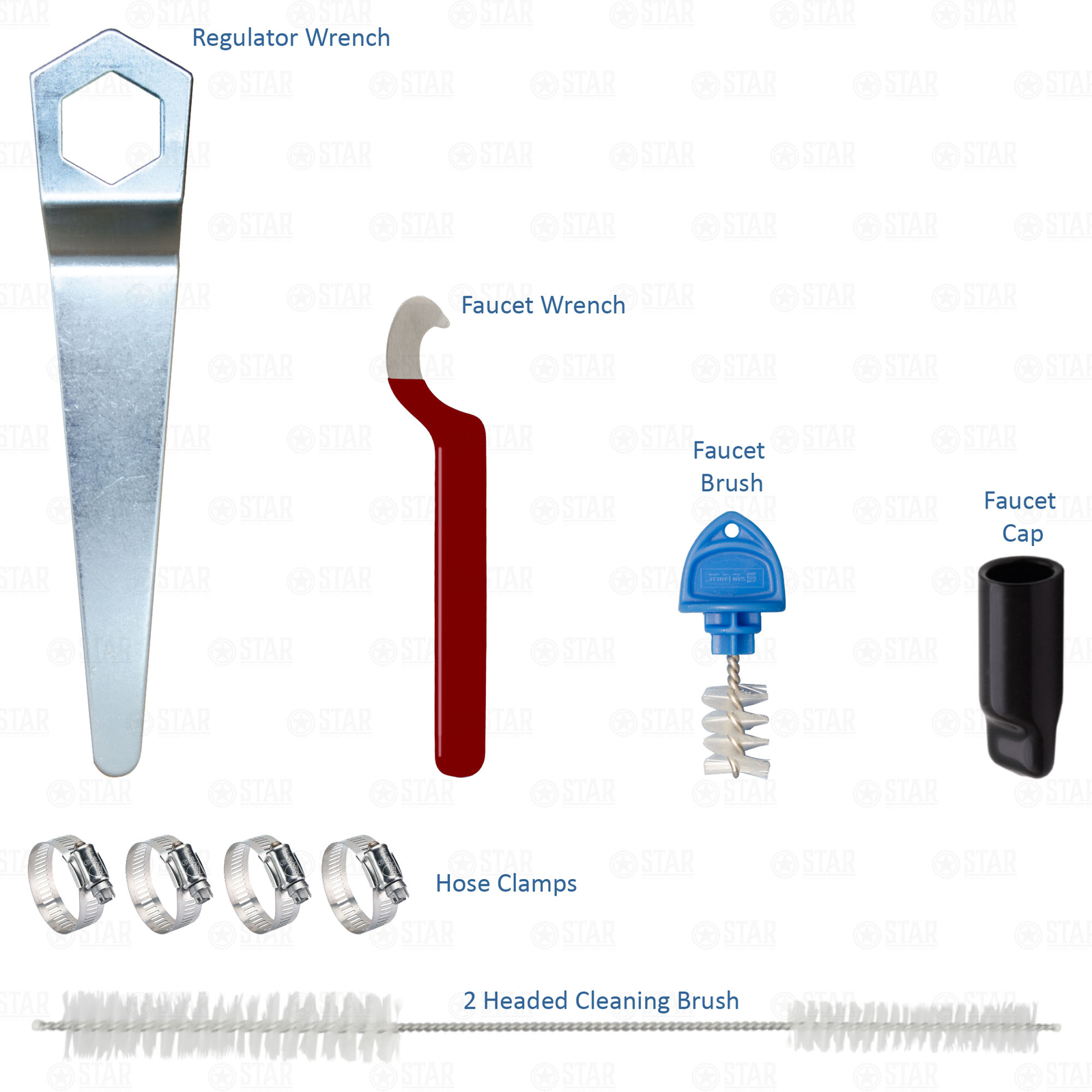 1 Tap Single Home Brew Kegerator Conversion Kit! Keezer Beer Ball Lock Corny Keg