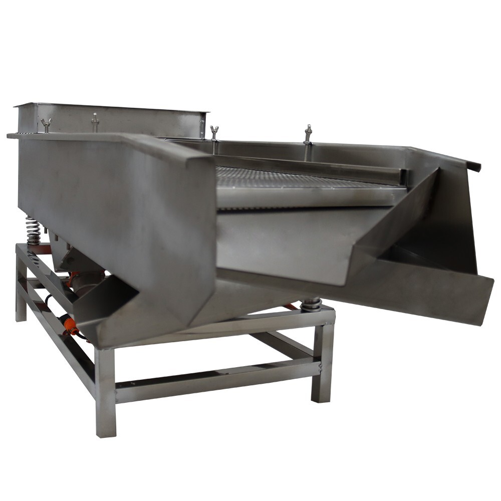 Double Layers Vibrating Screener Platform Shaker 220V Stainless