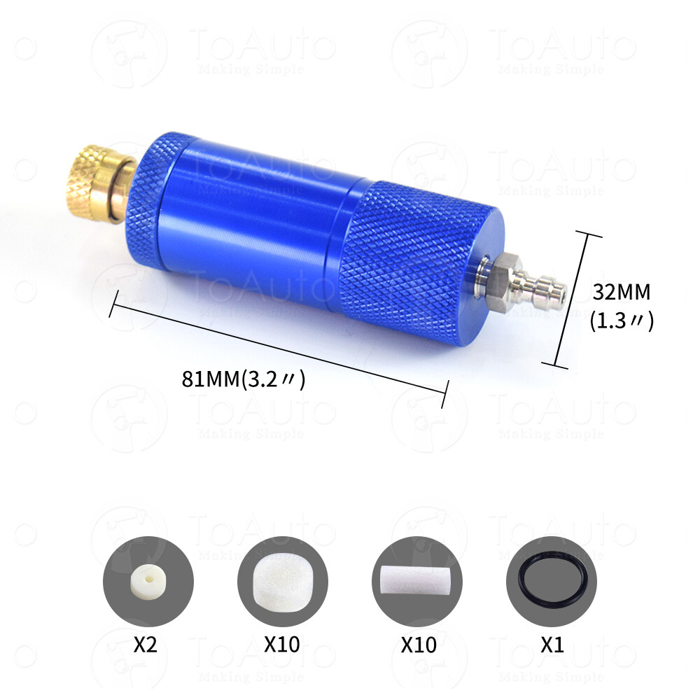 Oil-Water Separator Air Filter High Pressure for YONG HENG 30MPa PCP Compressor