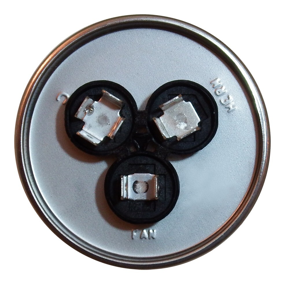 USA 60+5 uf/MFD 370-440 VAC volts Round Dual Run Capacitor 50/60 Hz - Lot-1