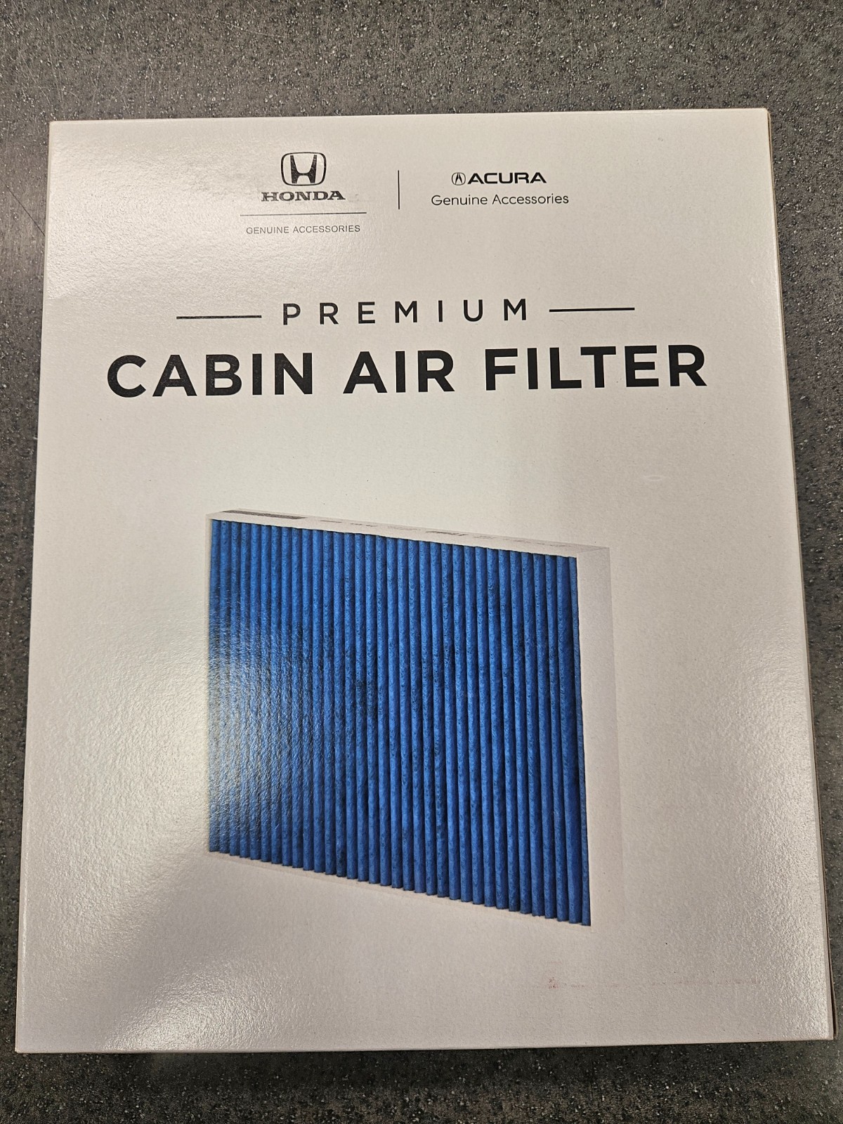 Honda Genuine Premium Cabin Air Filter 08R79-PS8-100A