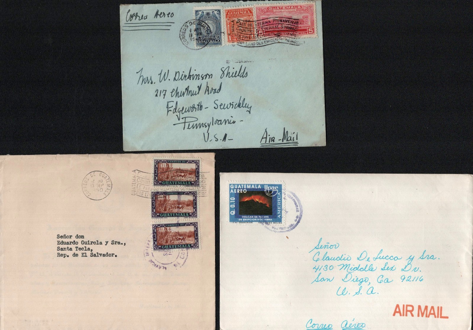 Guatemala Cover Collection - 19 Items - [Group 6]