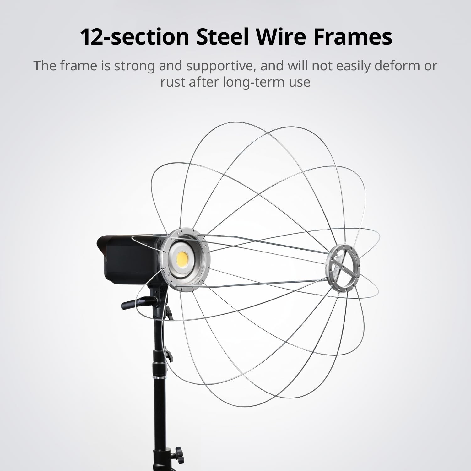 26"/65CM Lantern Softbox, Quick Release Soft Light Diffuser with 360° Light E...