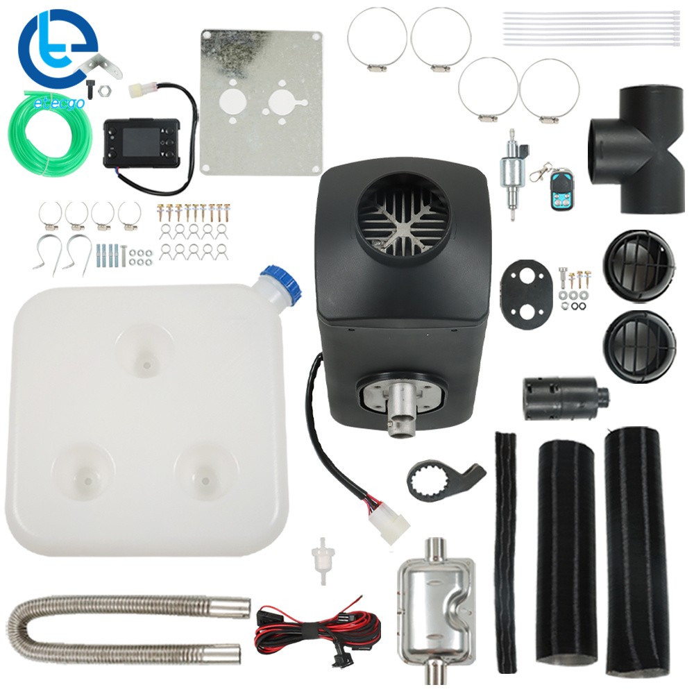 Diesel Air Heater 12V 5KW LCD Display Remote Control for Car Bus RV Garage