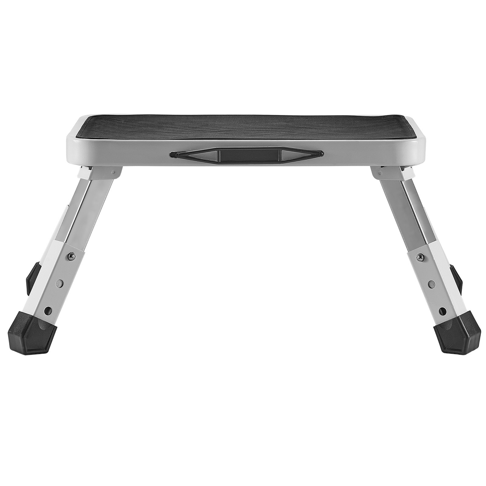 VEVOR Step Stool Ladder Foldable 3 Adjustable Height Max Load 330lbs for Home